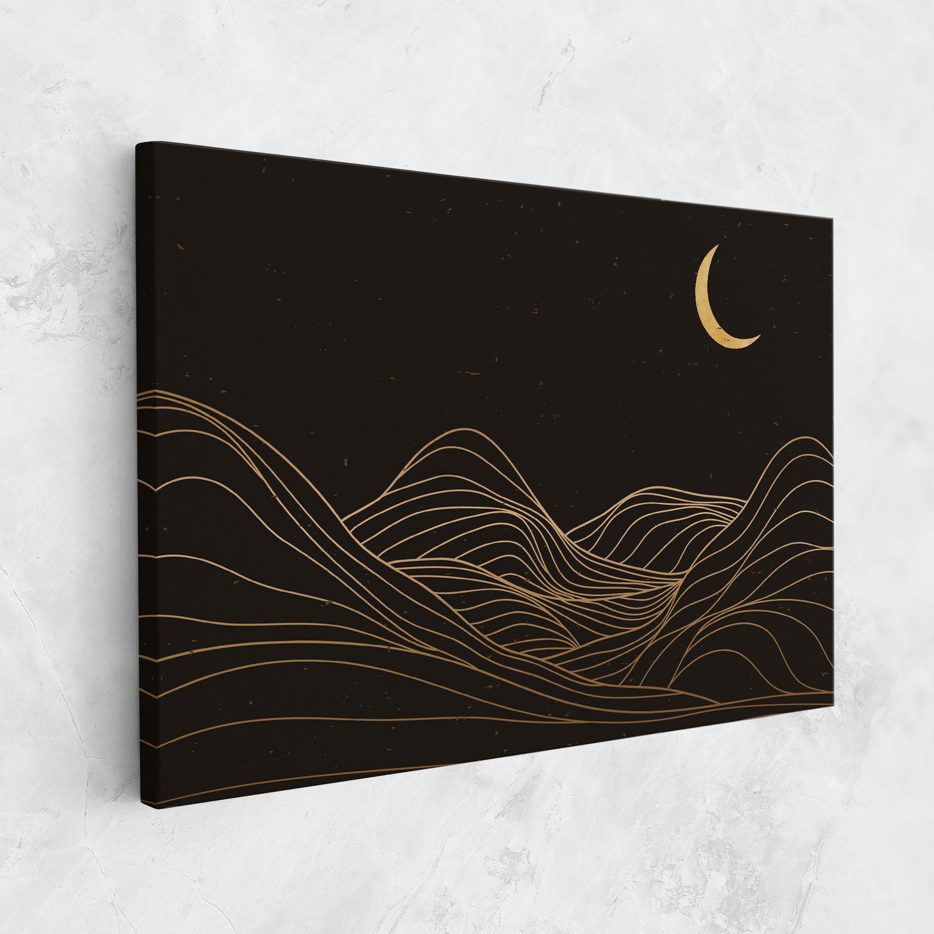 Tablou Canvas Pretty Moon mockup 1
