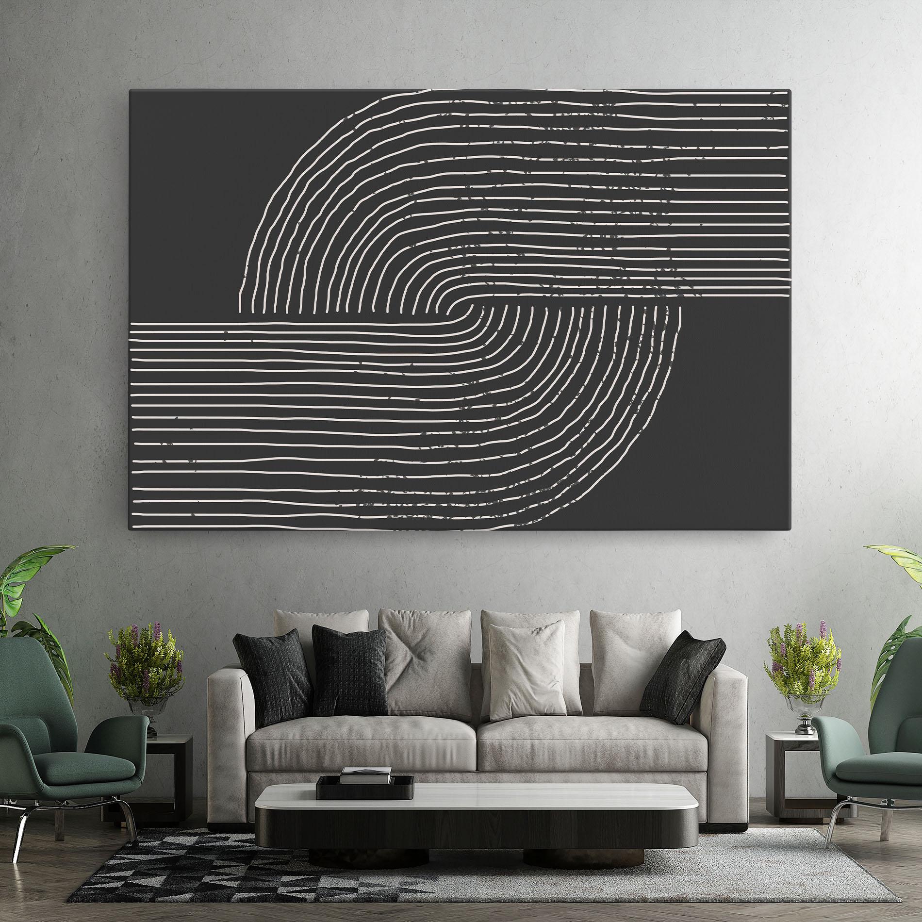 Tablou Canvas Minimalist Circle mockup 7