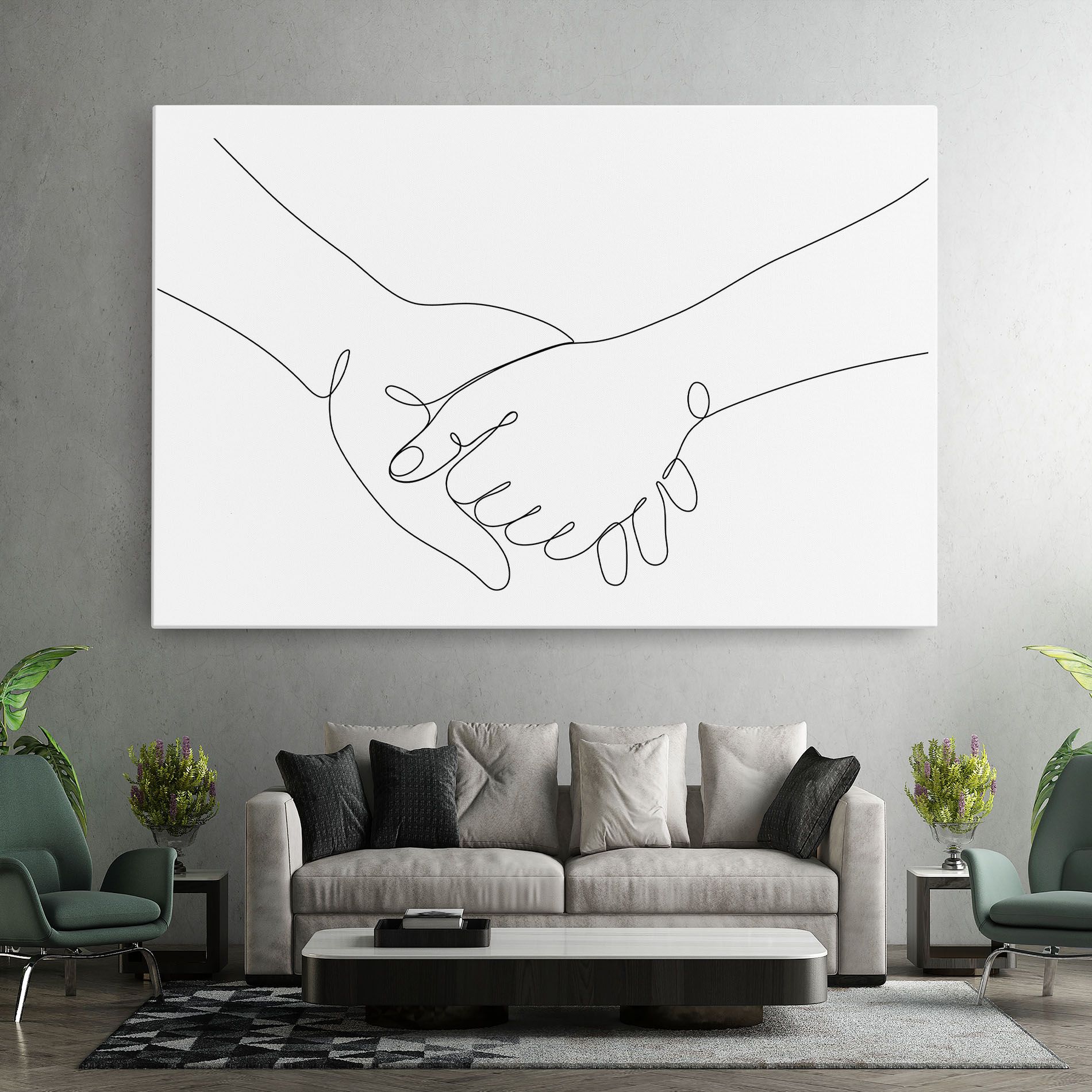 Minimalistic Hands mockup 7