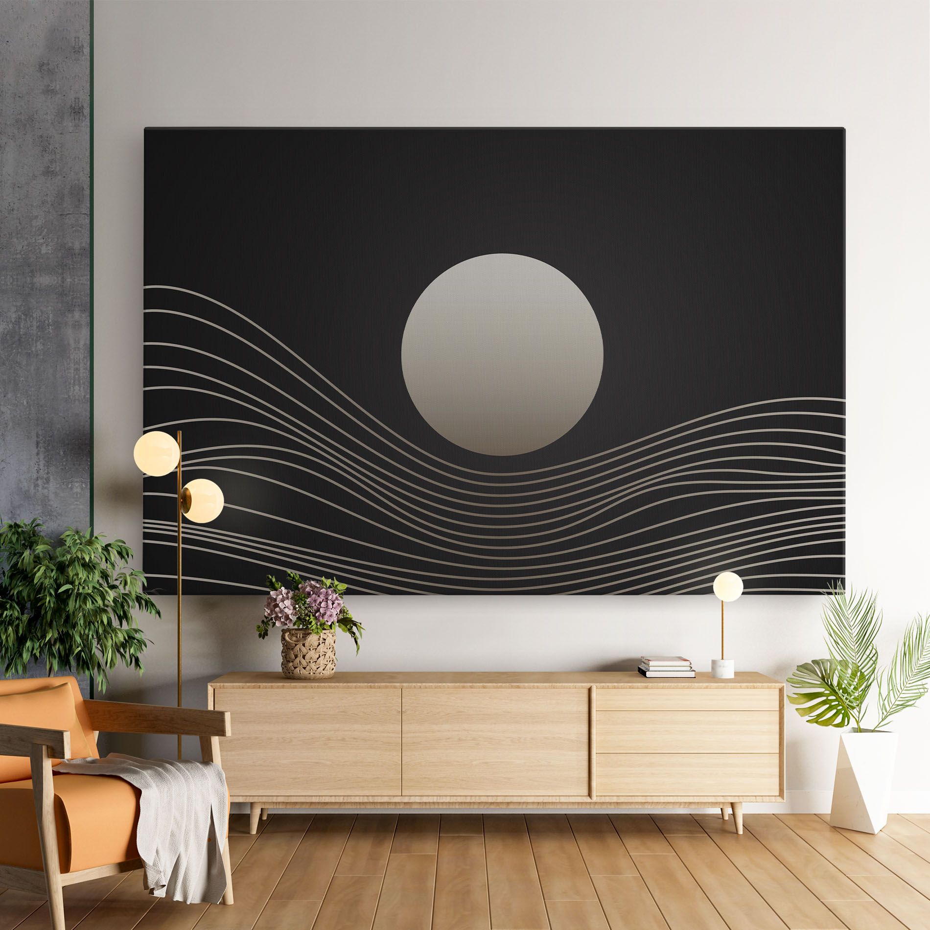 Grey Moon mockup 9