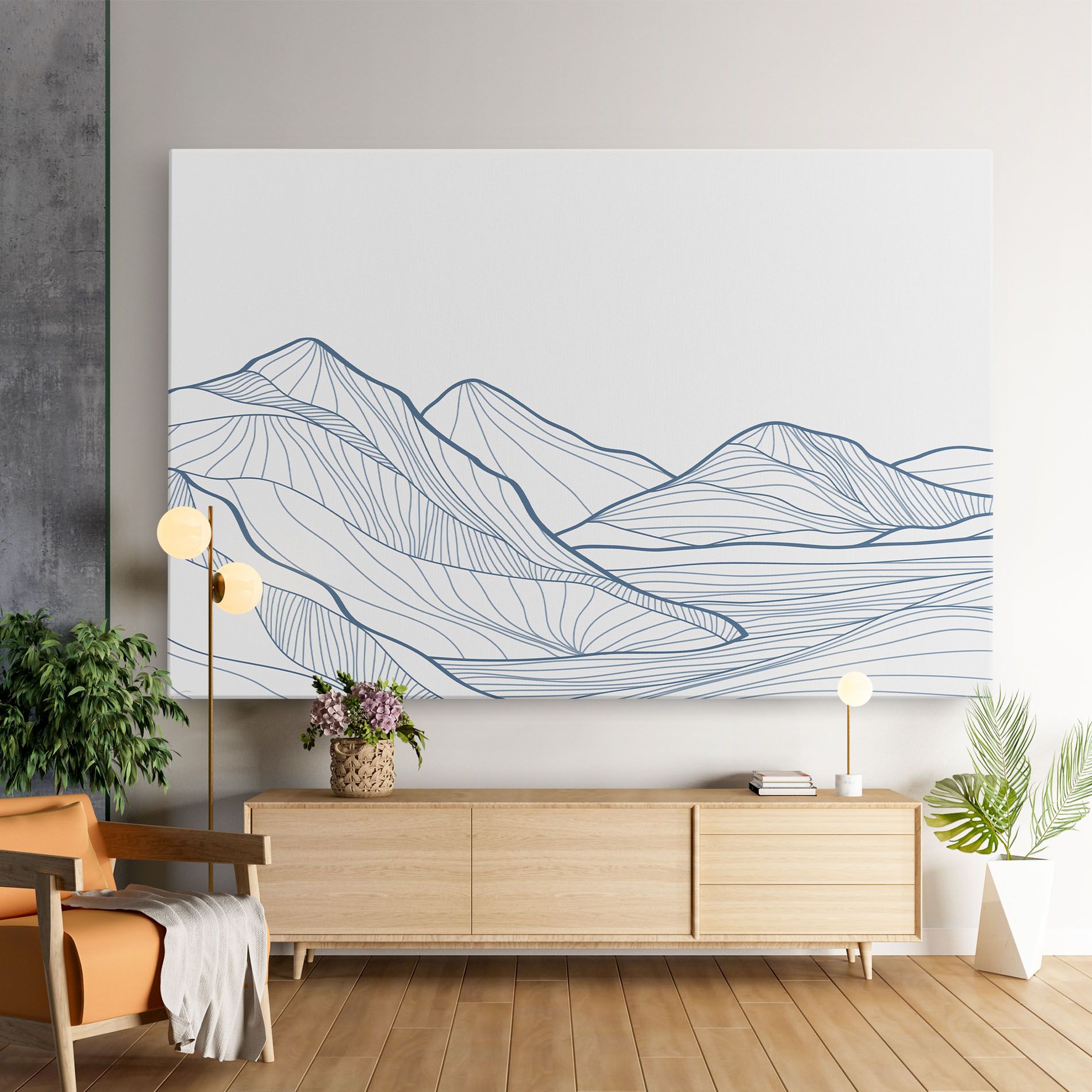 Mountain Blue Line mockup 9