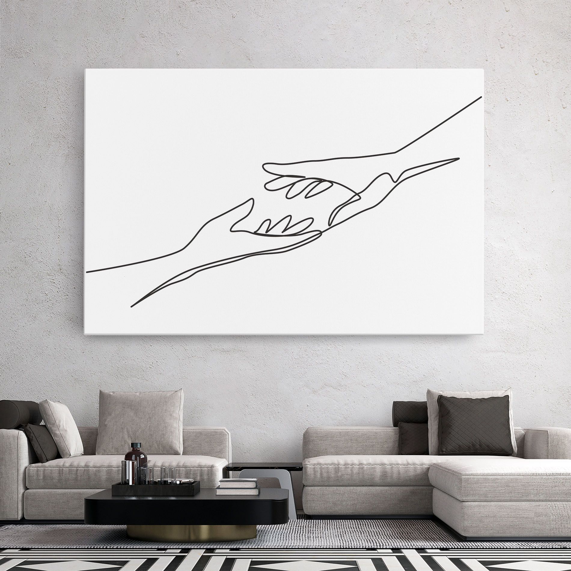 Hands Reaching mockup 2