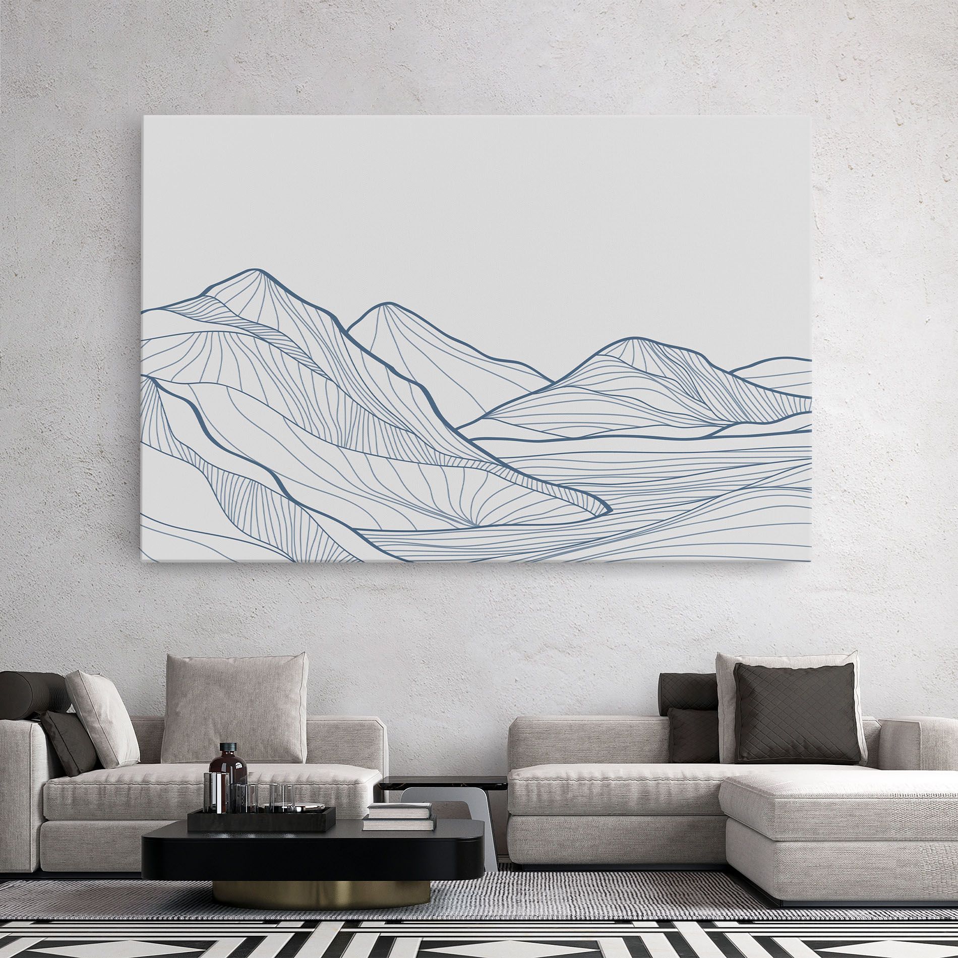 Mountain Blue Line mockup 2