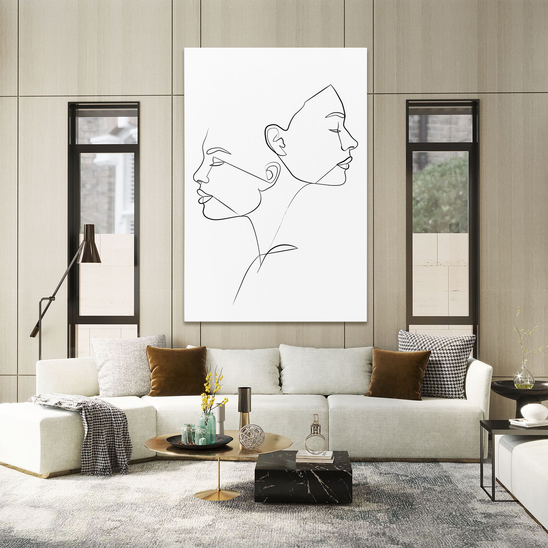 Female Black Line mockup 2