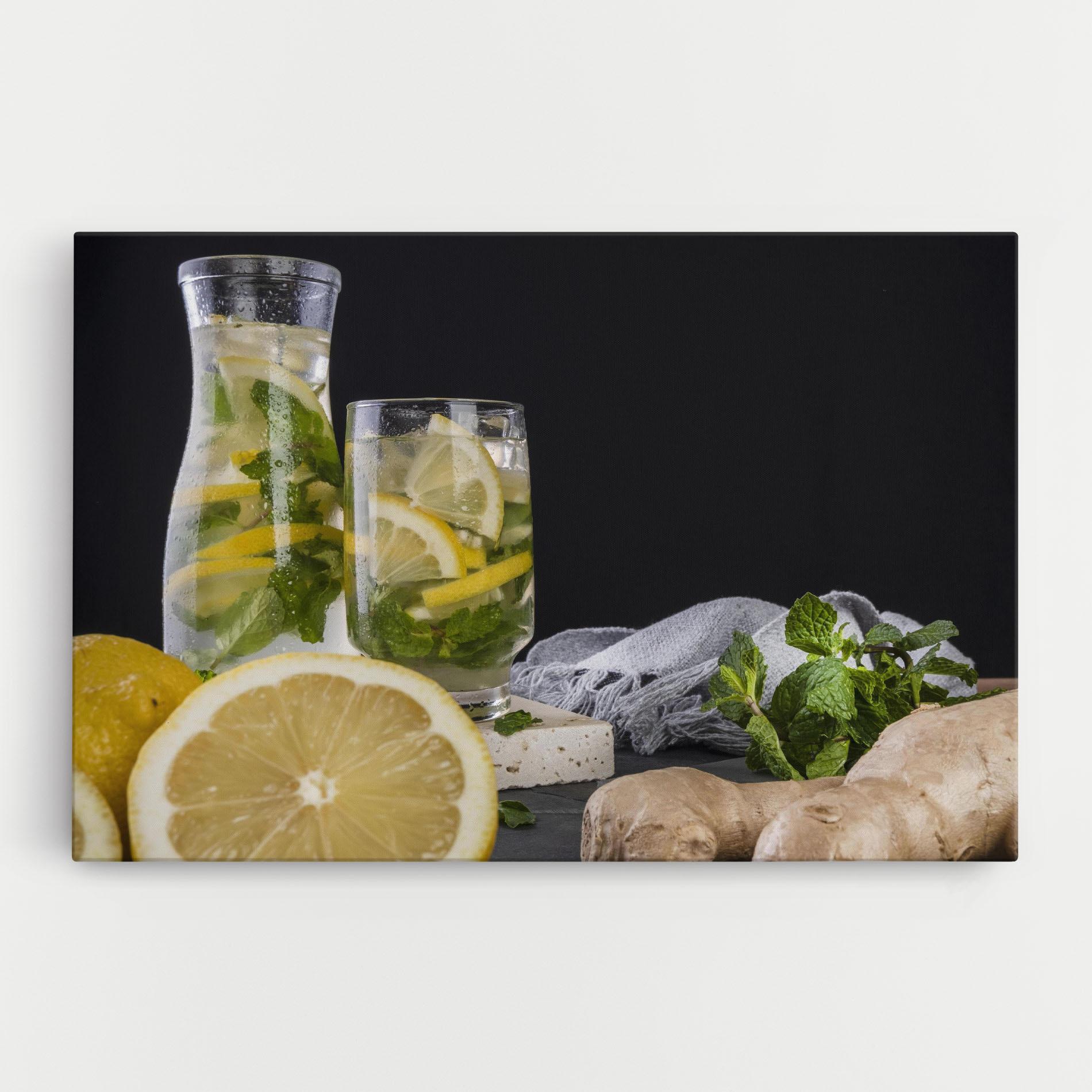 Tablou Canvas Ginger Lemonade mockup 0