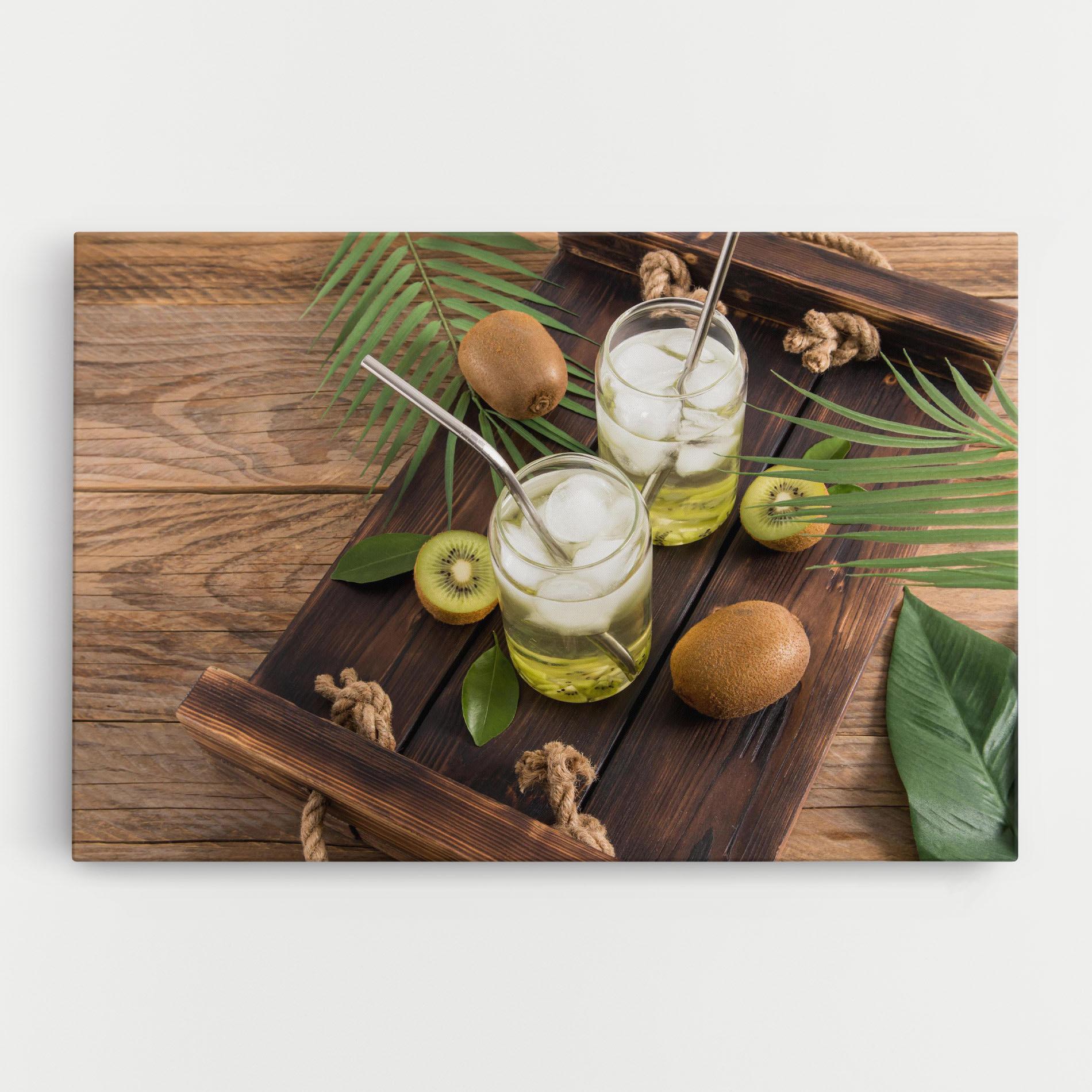 Tablou Canvas Kiwi Drinks mockup 0