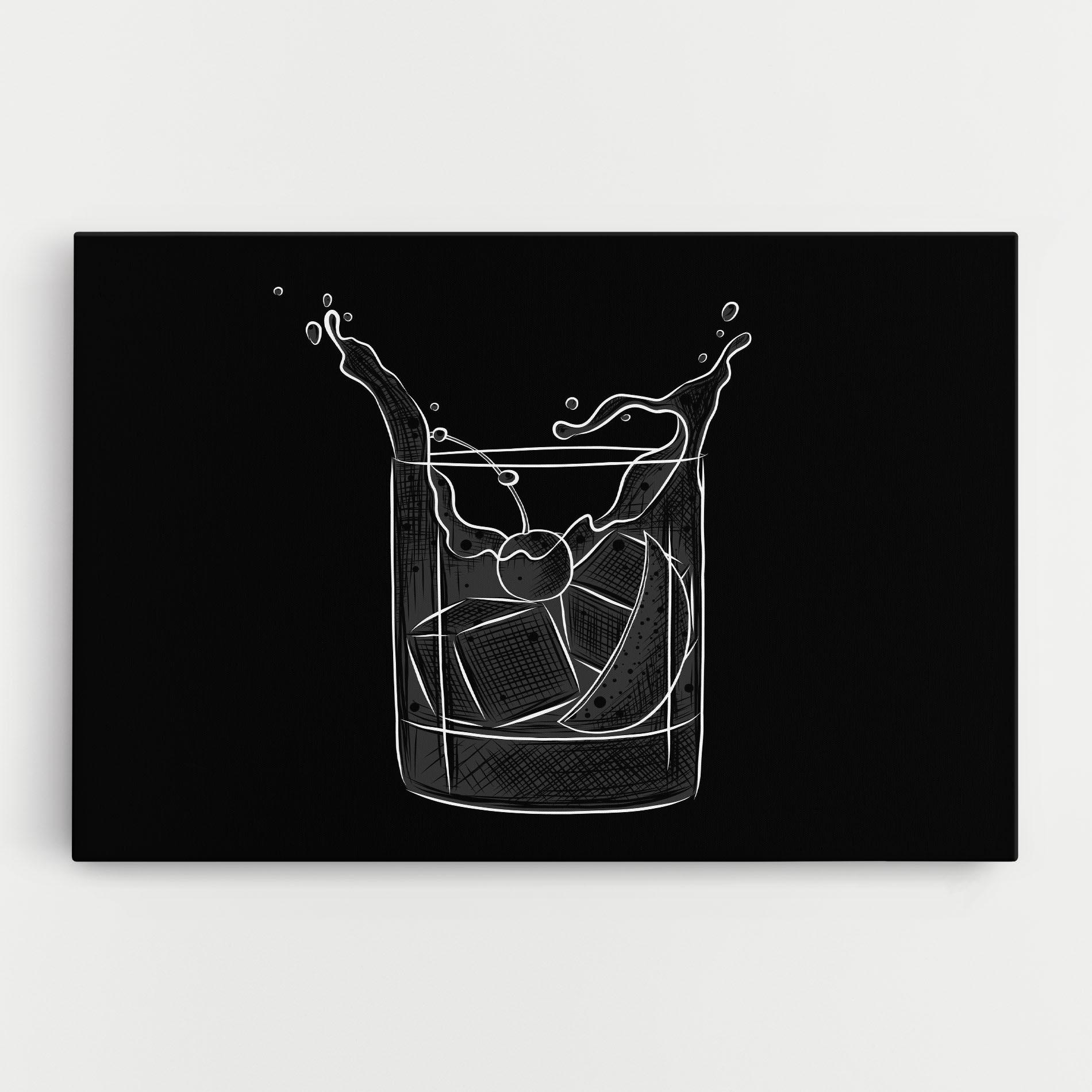 Tablou Canvas Lime Drink mockup 0