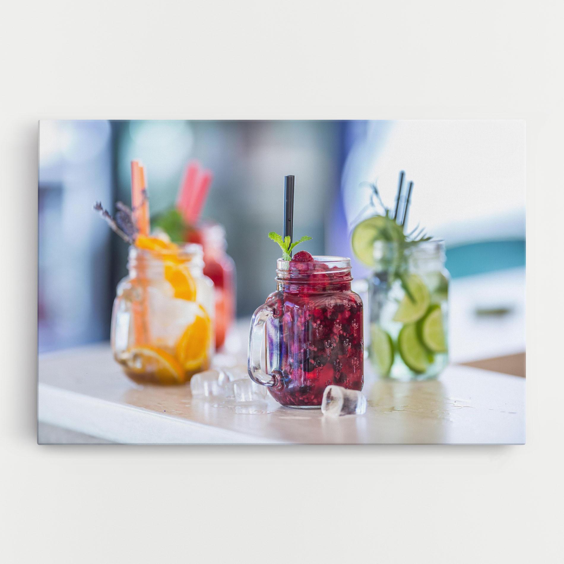 Tablou Canvas Orange Lime Lemonades mockup 0