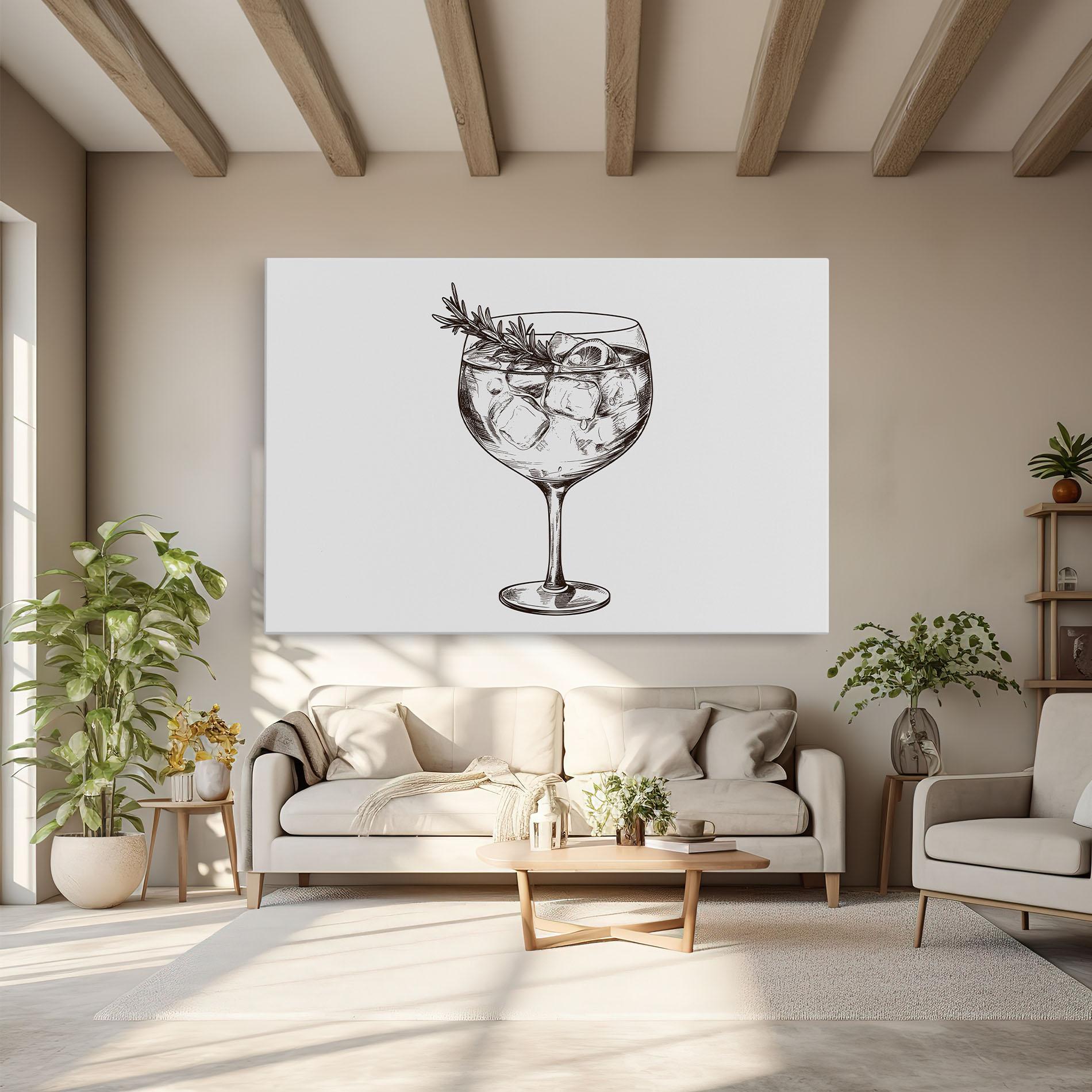 Tablou Canvas Gintonic mockup 6