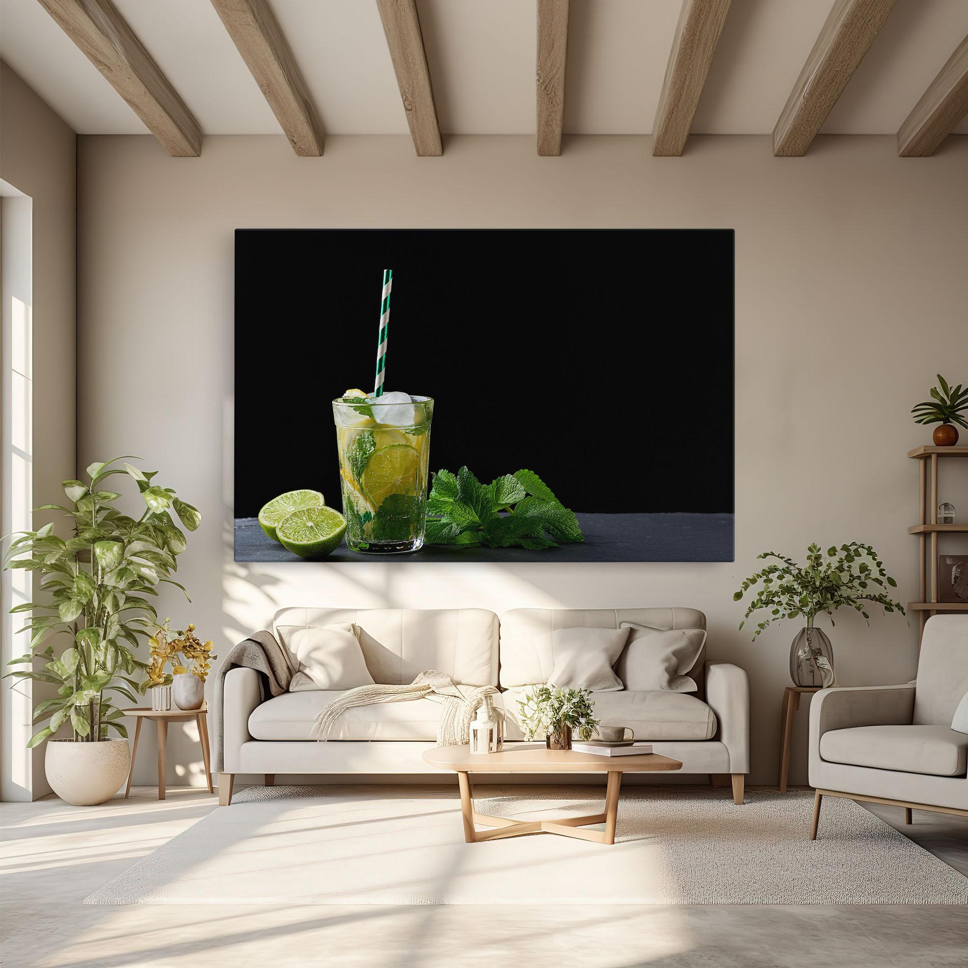 Tablou Canvas Refreshing Drink mockup 6