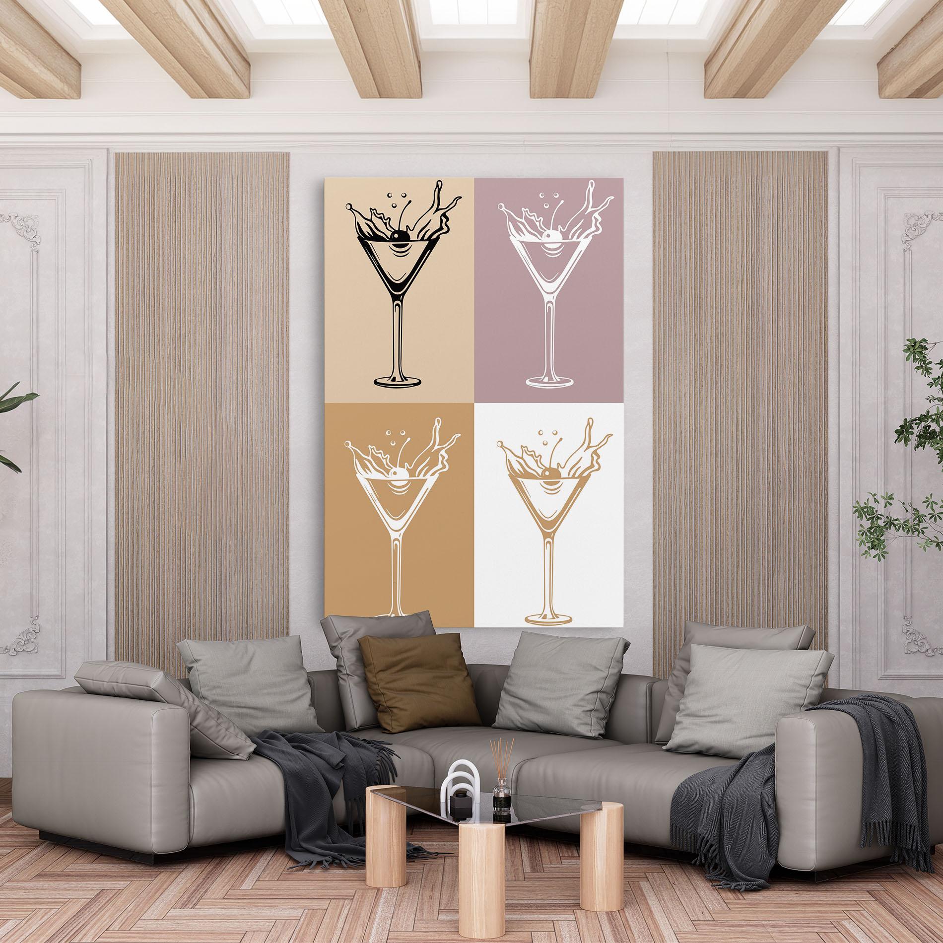 Tablou Canvas Drinks Mix mockup 6