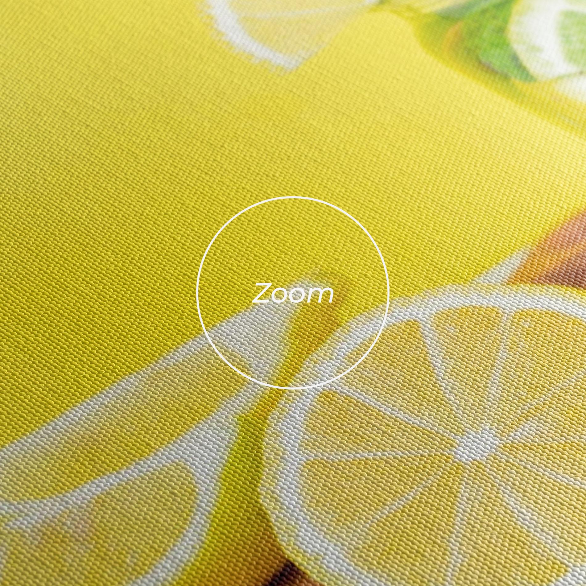 Tablou Canvas Citrus Lemonade Water mockup 3