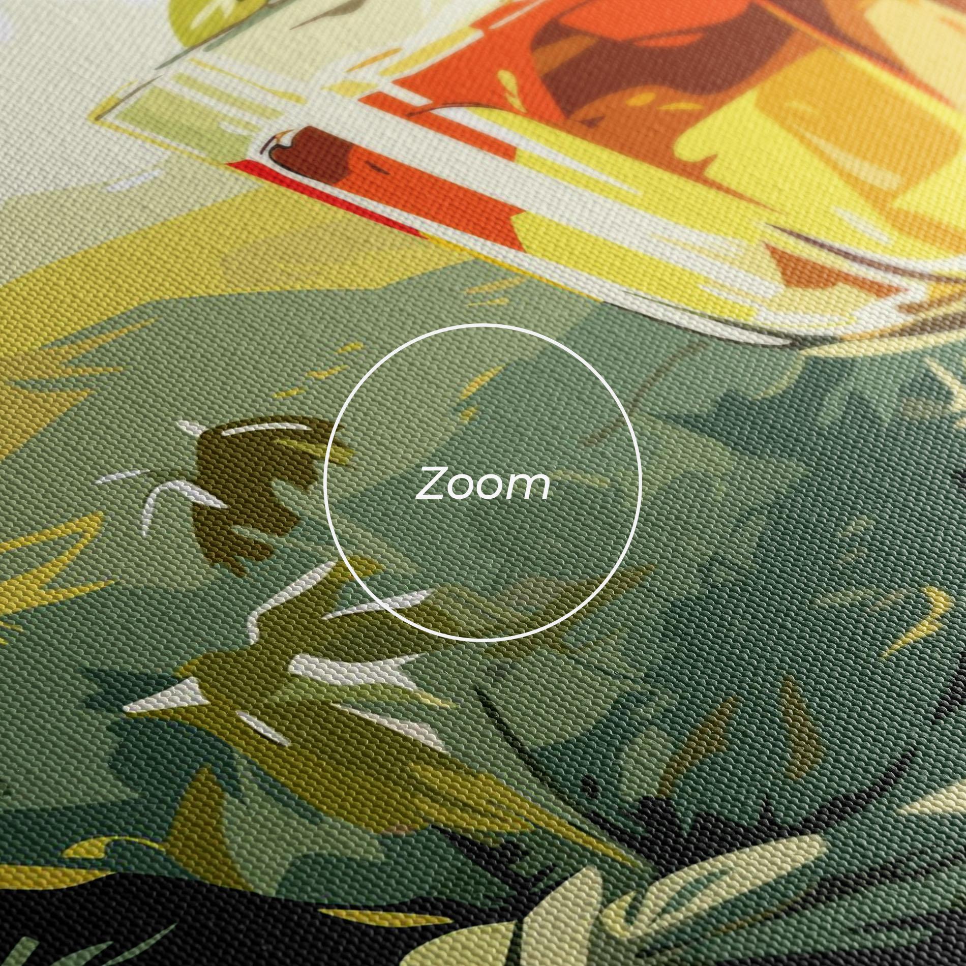 Tablou Canvas Orange Drink mockup 3