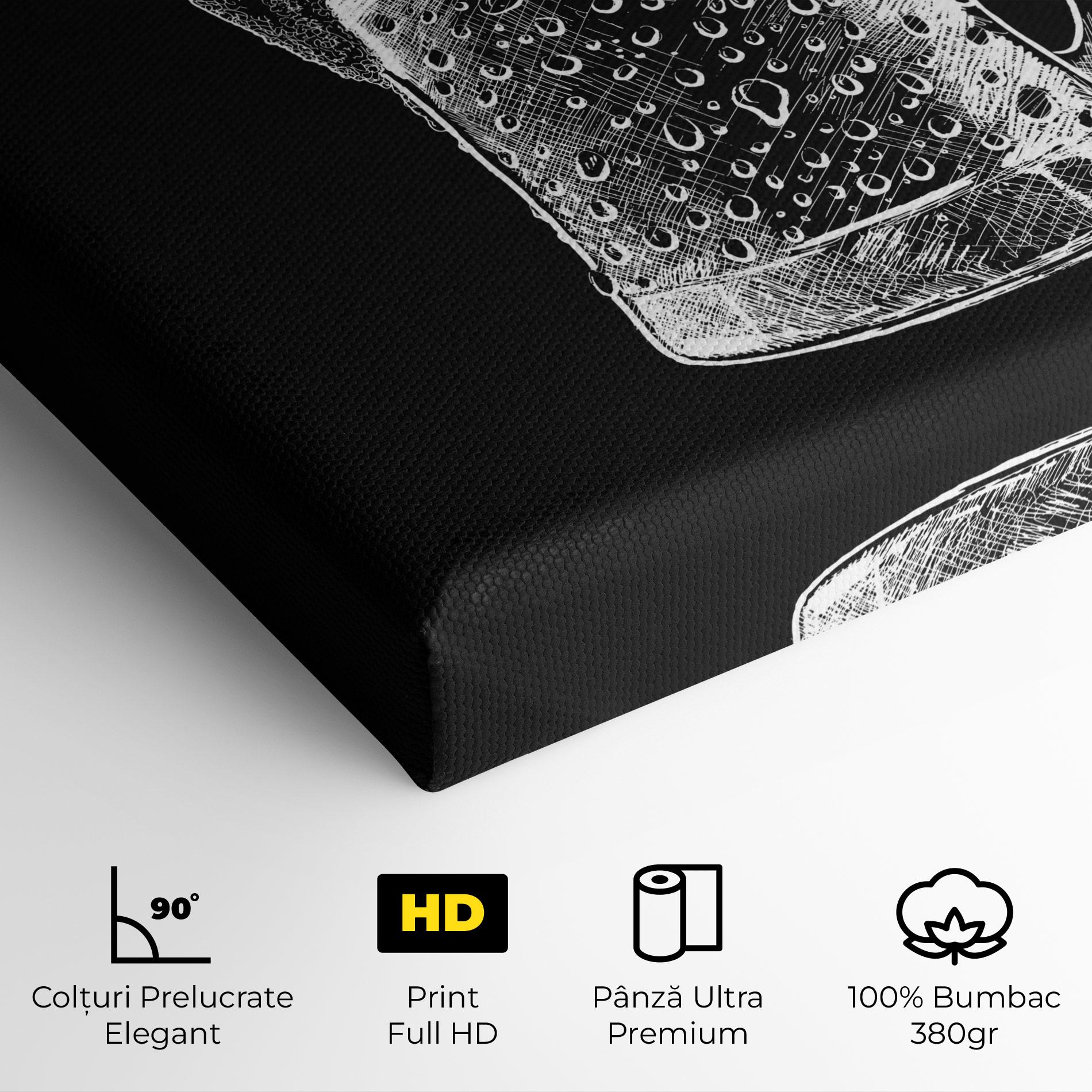 Tablou Canvas Beer Woman mockup 4