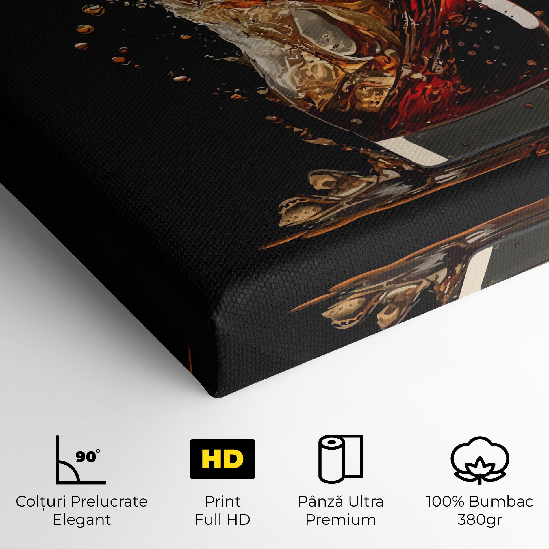 Tablou Canvas Cola Splash mockup 4