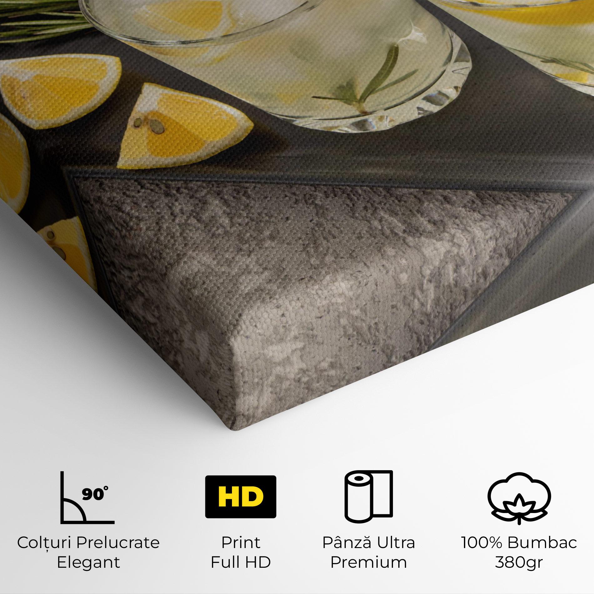 Tablou Canvas Fruit Vitamin Water mockup 4