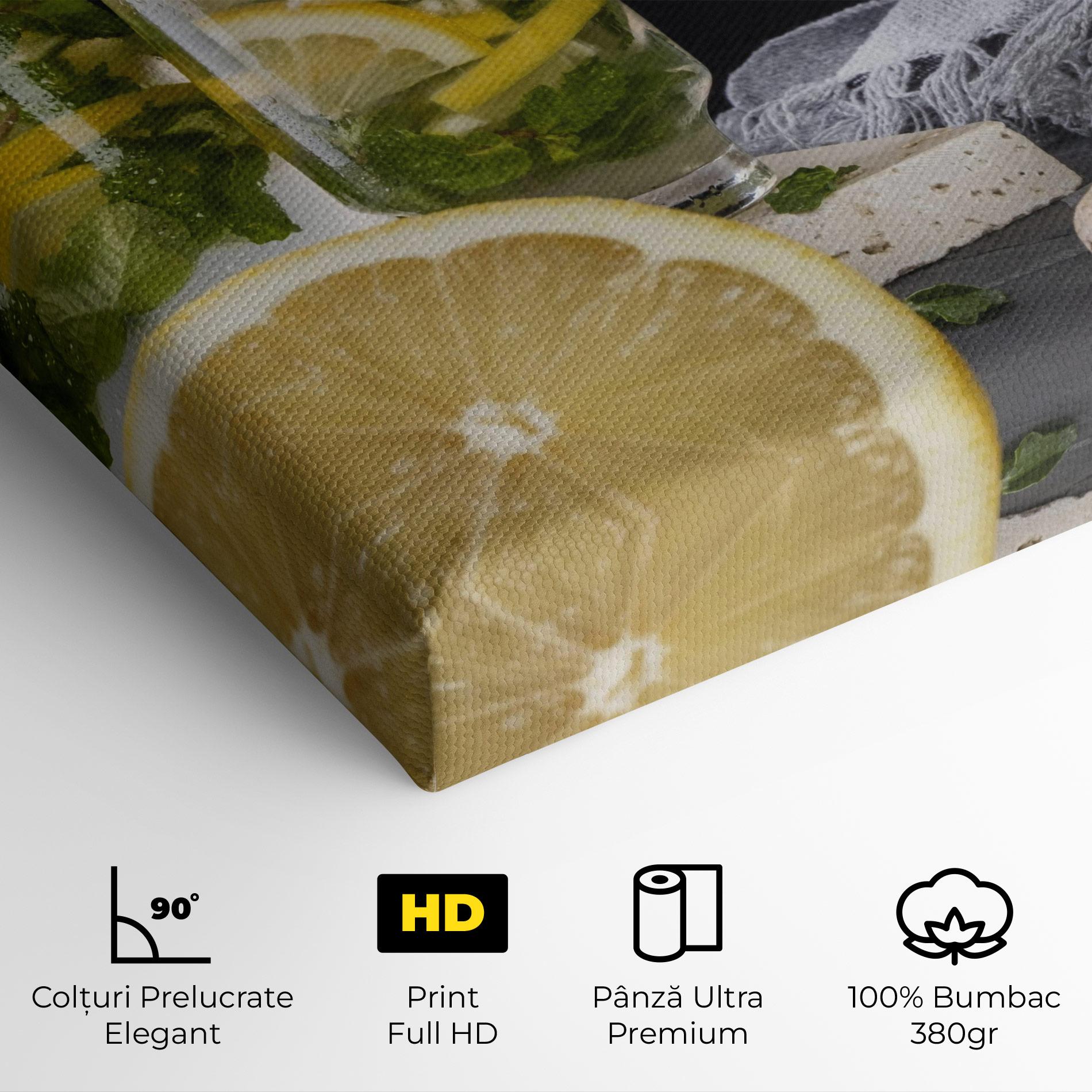 Tablou Canvas Ginger Lemonade mockup 4