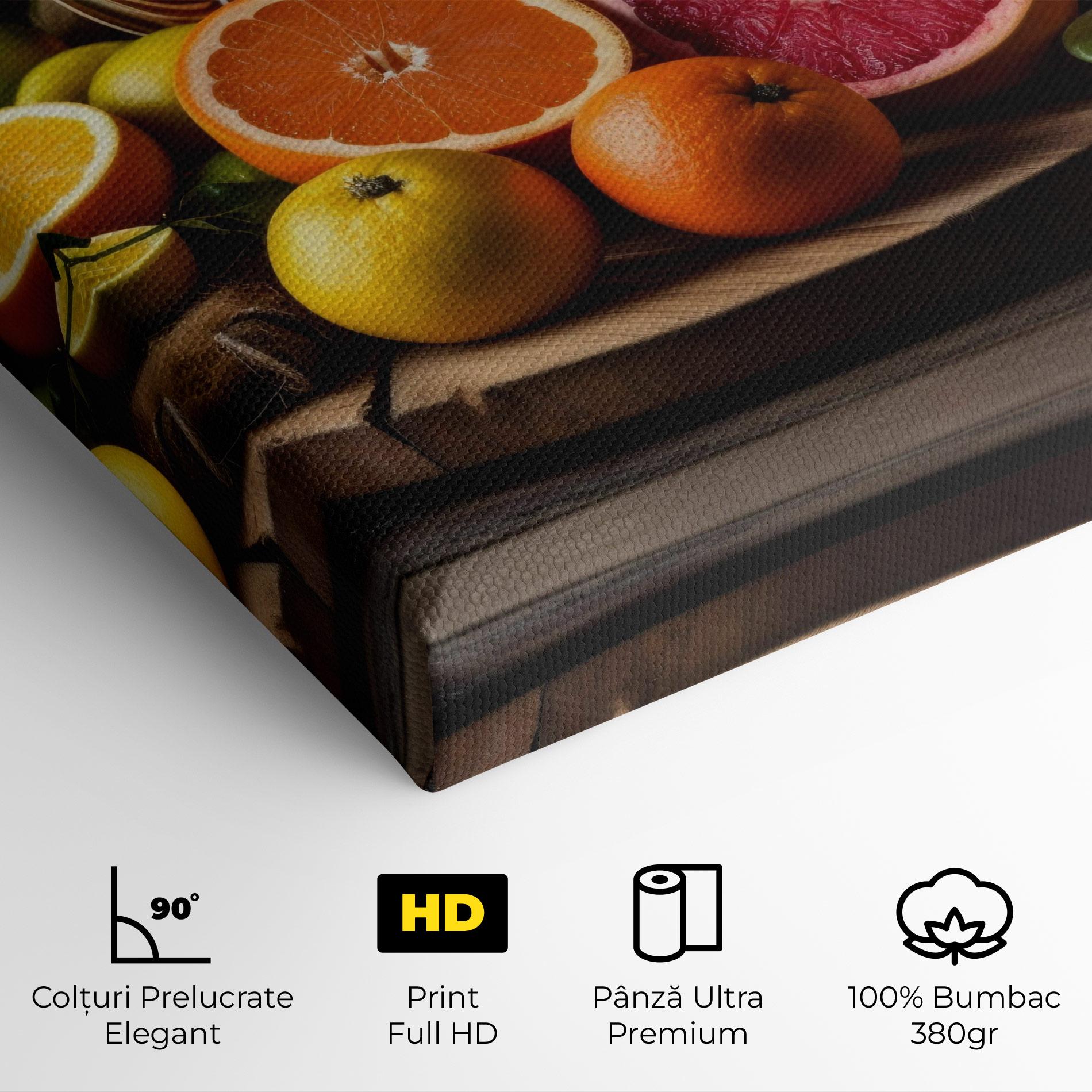 Tablou Canvas Glass Of Orange Juice mockup 4