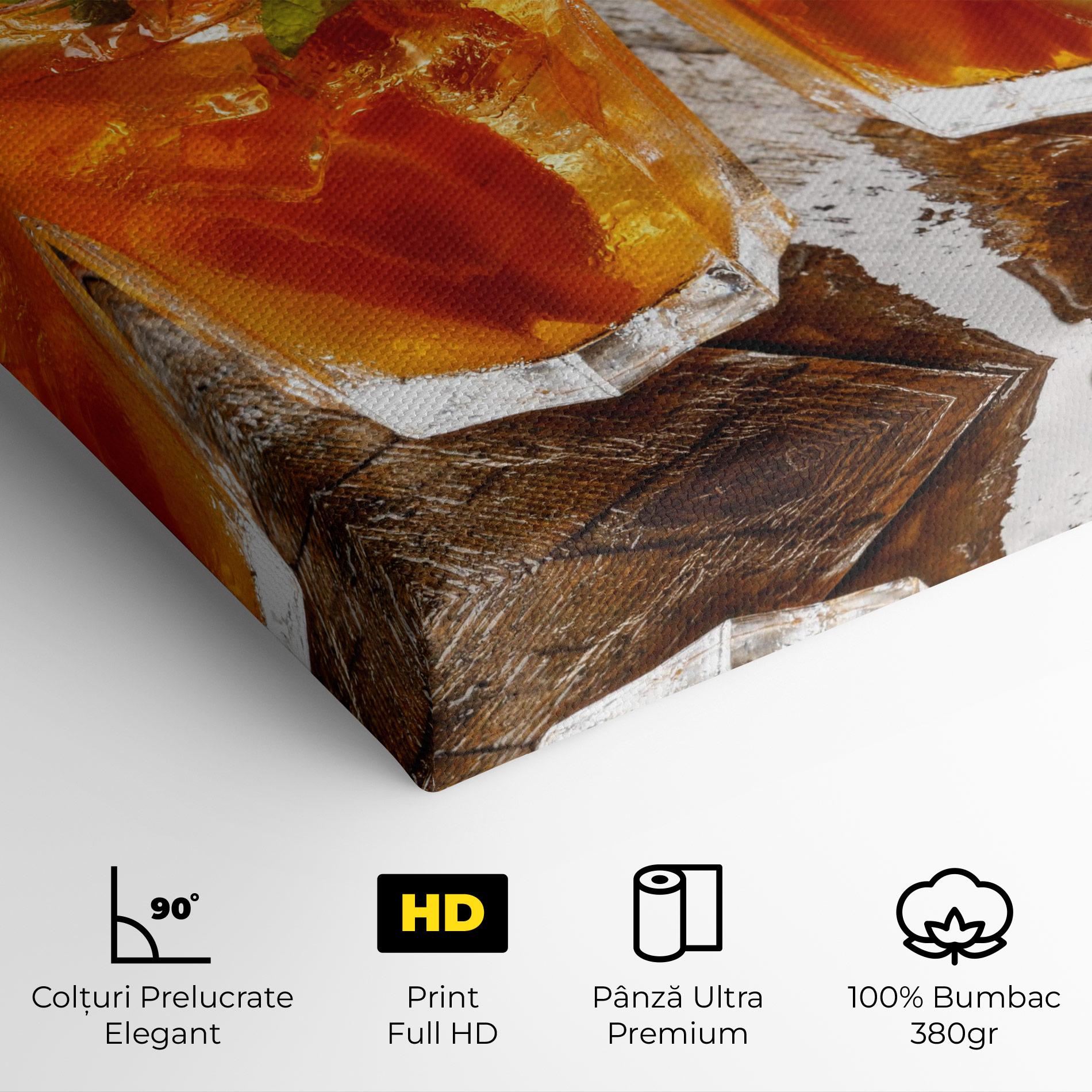 Tablou Canvas Orange Lemonade mockup 4