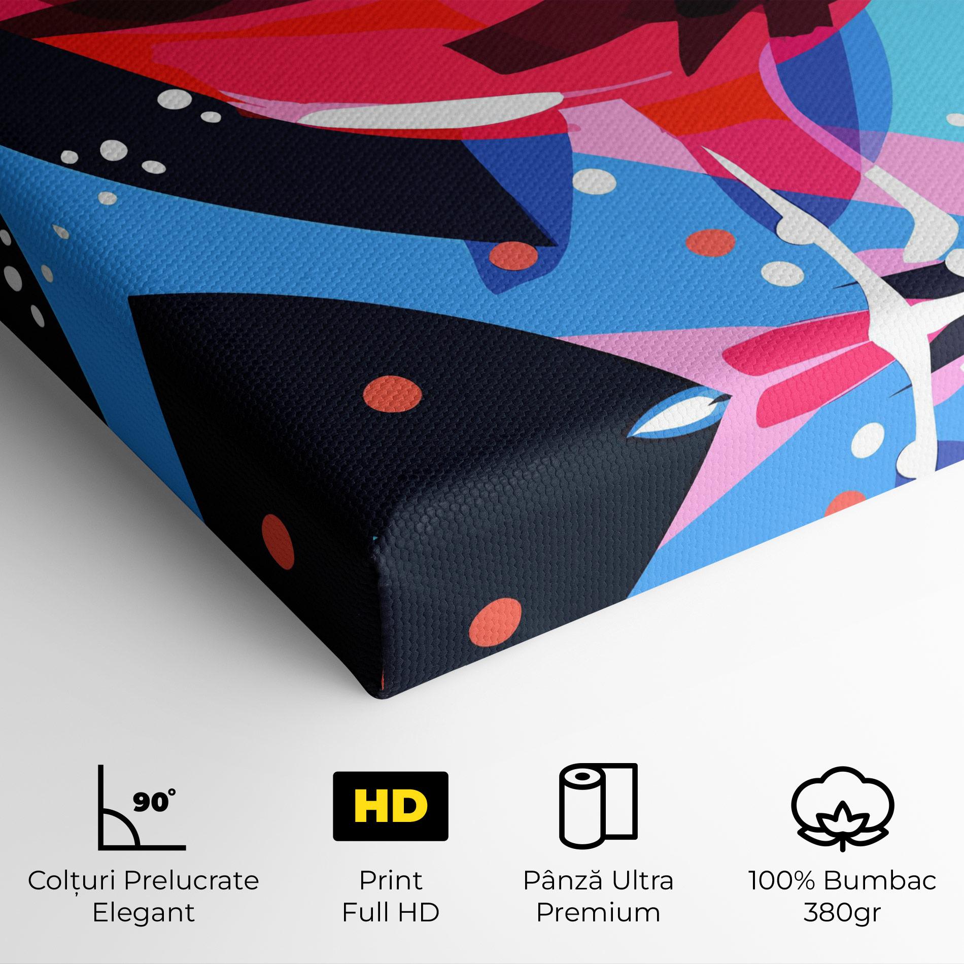 Tablou Canvas Red Cocktail Art mockup 4