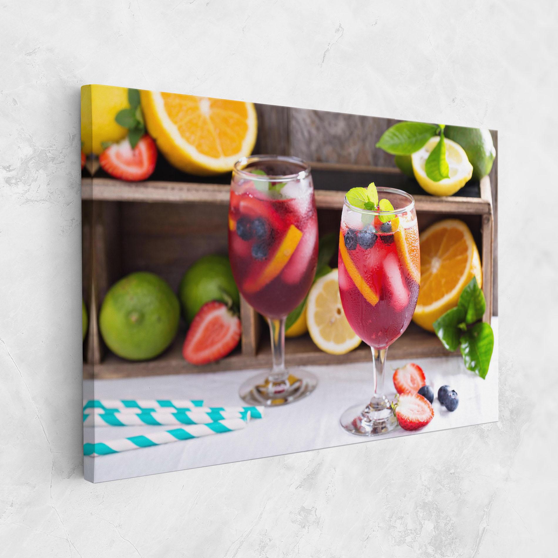 Tablou Canvas Colorful Summer Drink mockup 1