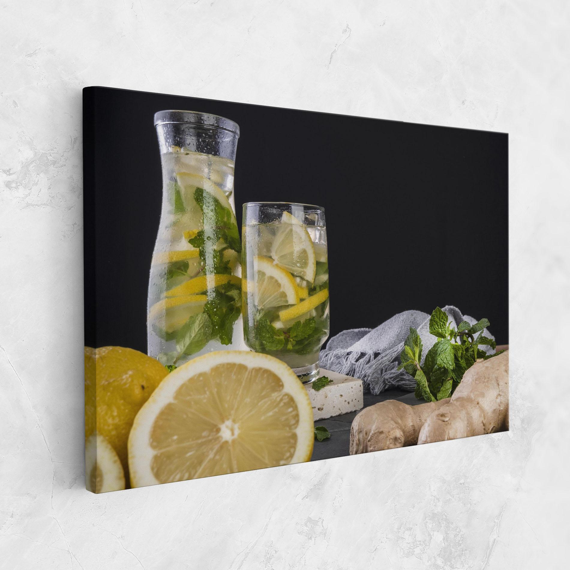 Tablou Canvas Ginger Lemonade mockup 1