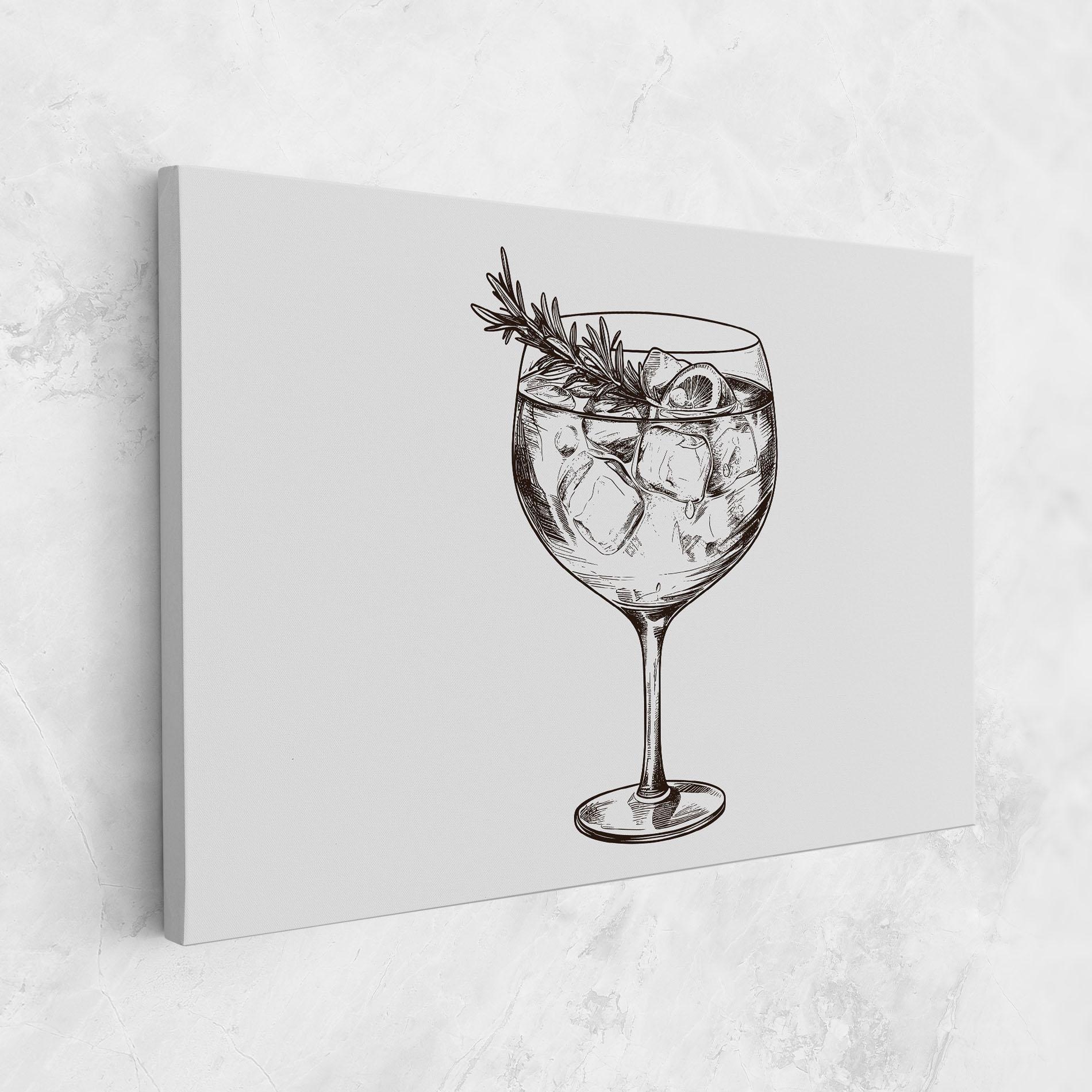 Tablou Canvas Gintonic mockup 1