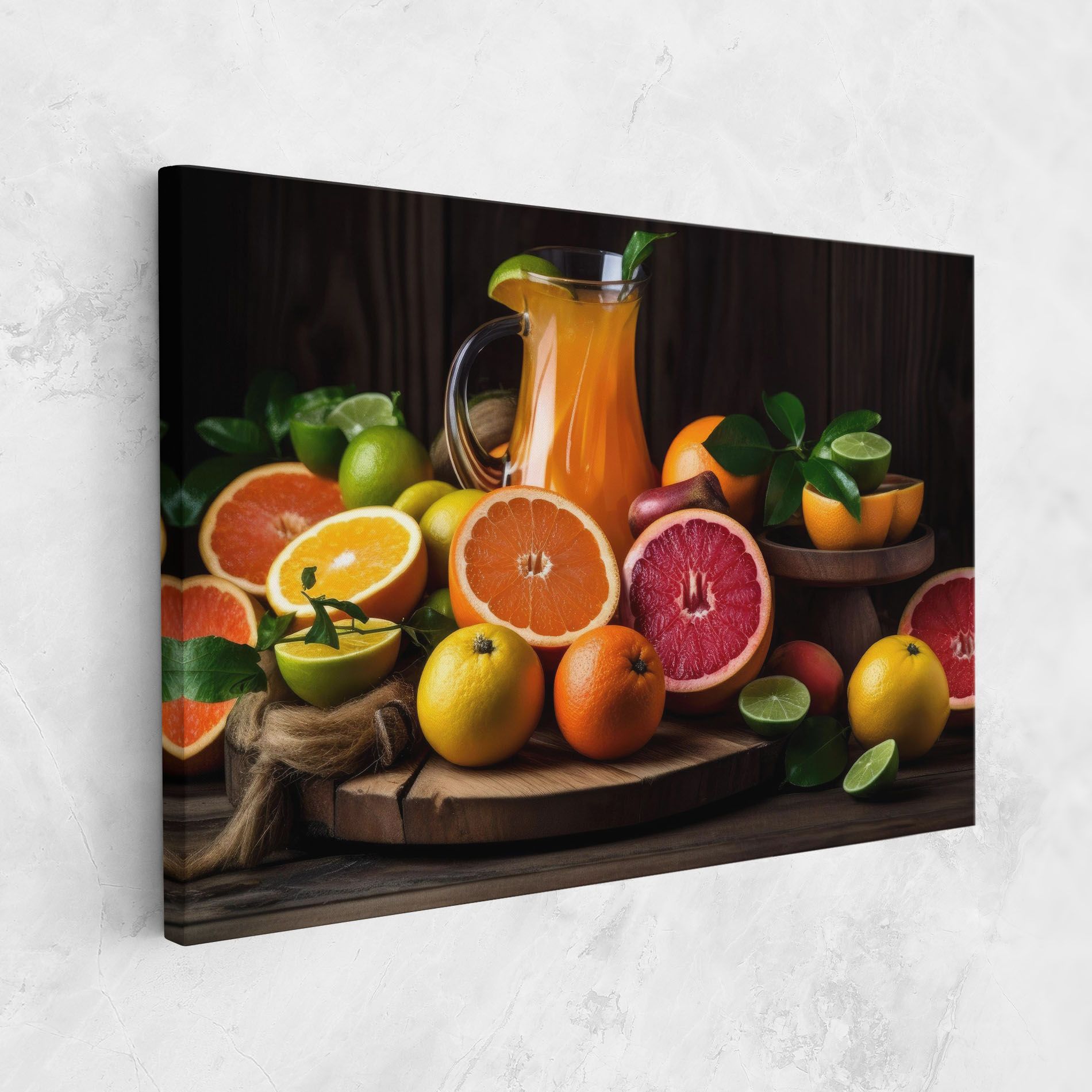 Glass Of Orange Juice mockup 1