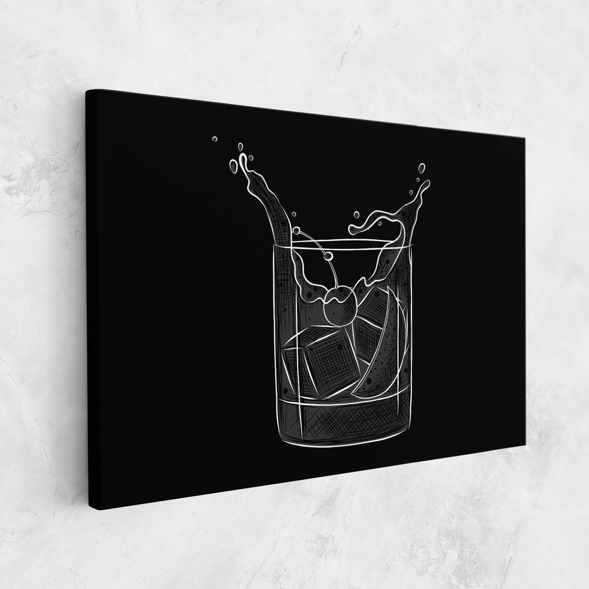 Tablou Canvas Lime Drink mockup 1