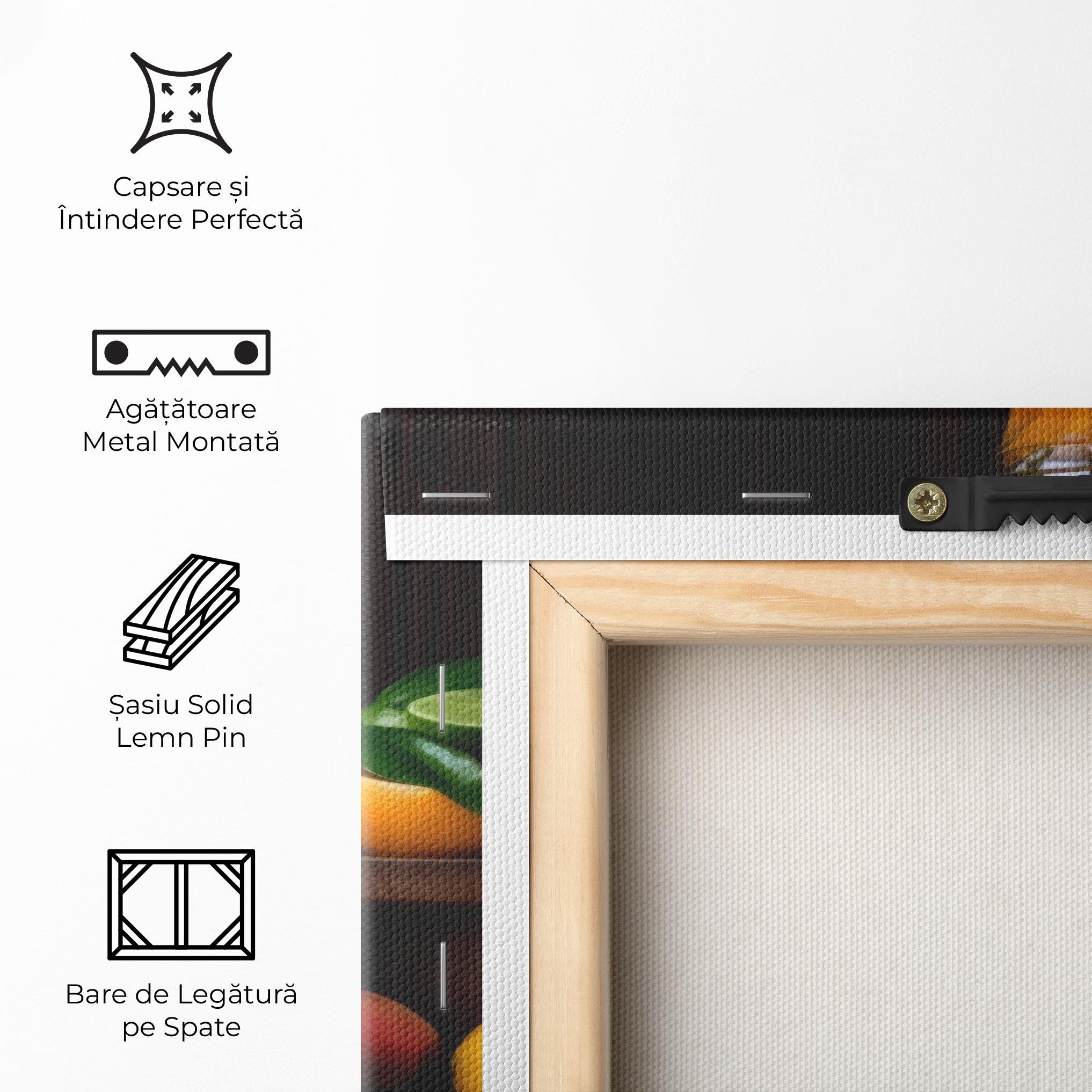 Tablou Canvas Glass Of Orange Juice mockup 5