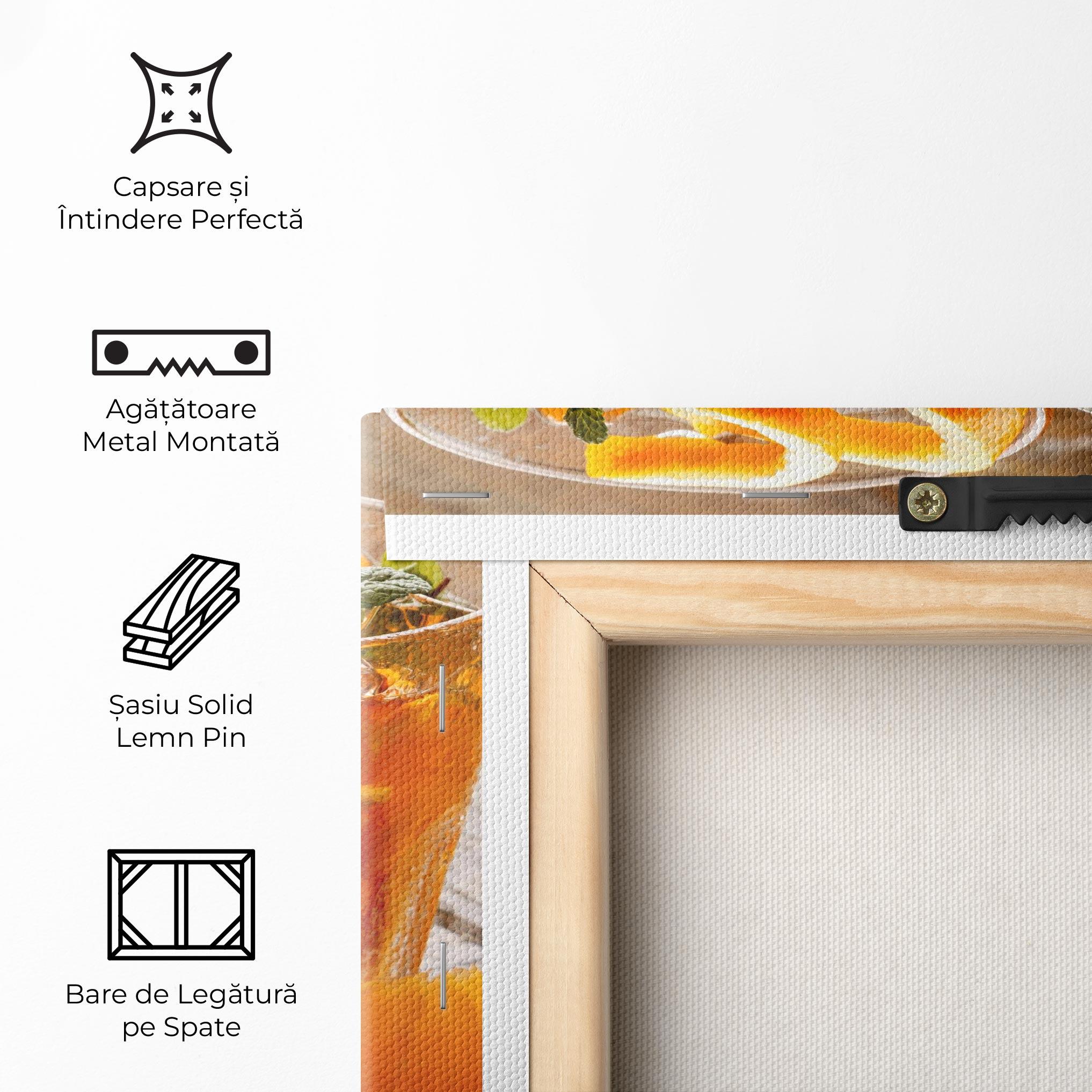 Tablou Canvas Orange Lemonade mockup 5