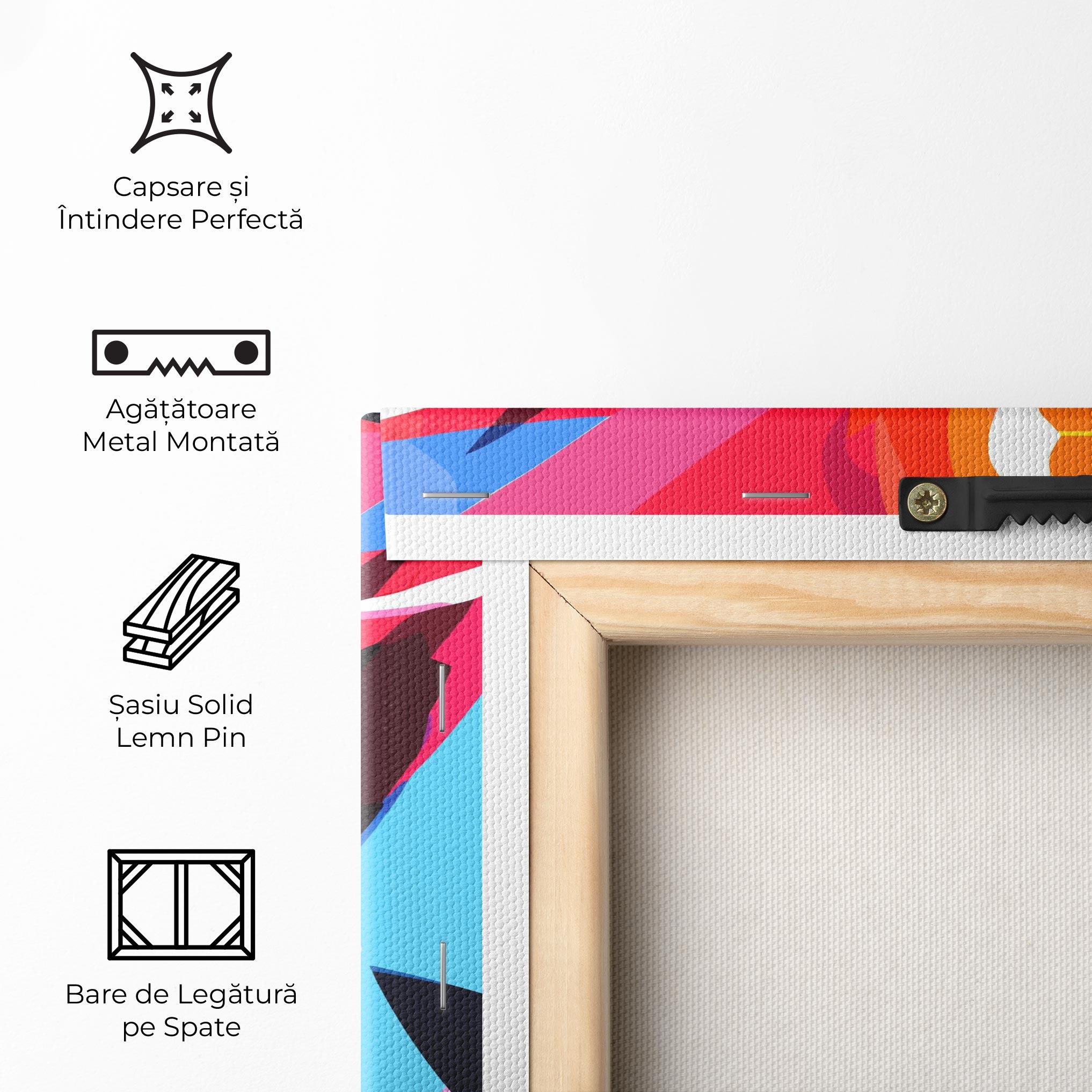 Tablou Canvas Red Cocktail Art mockup 5