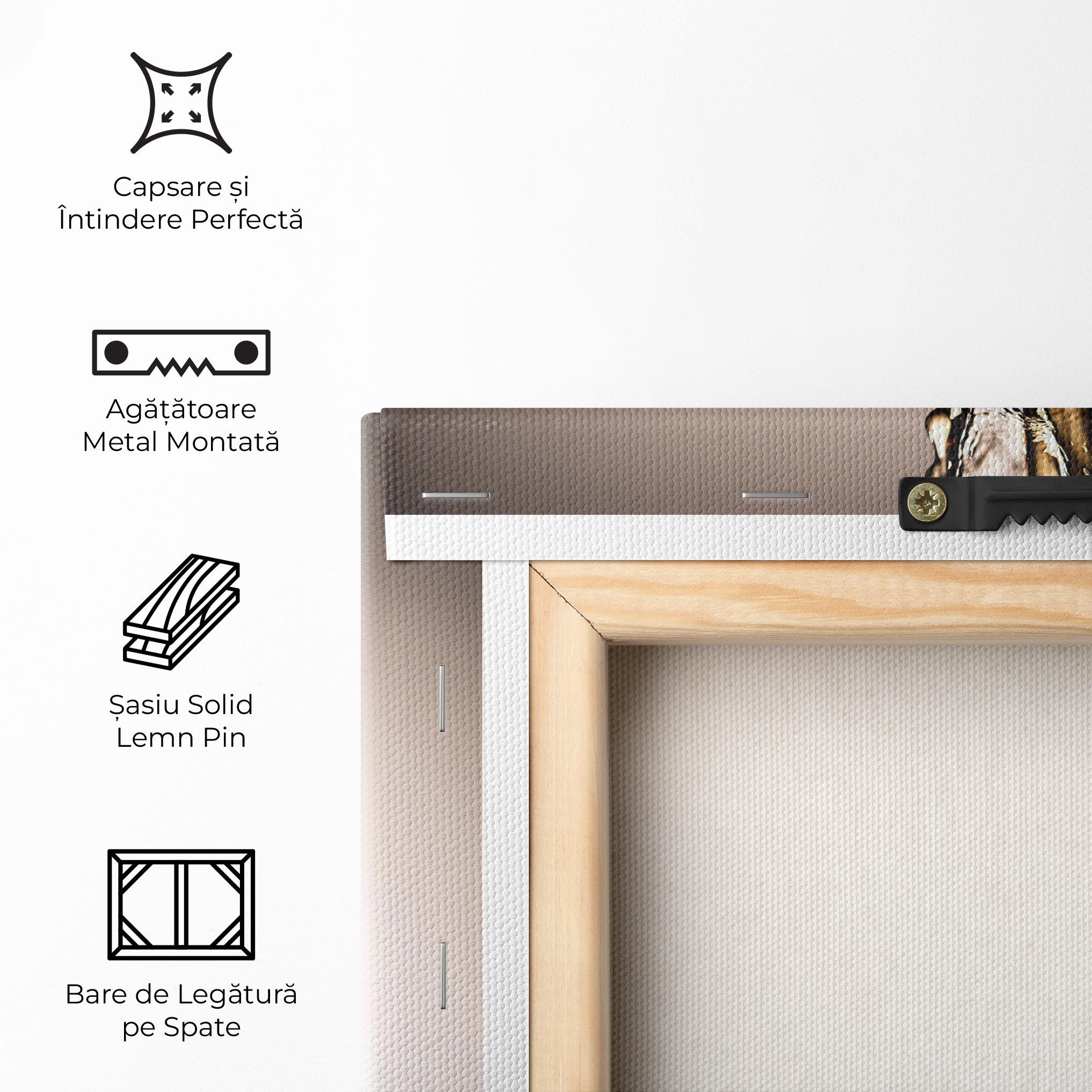 Tablou Canvas White Wine Splash mockup 5