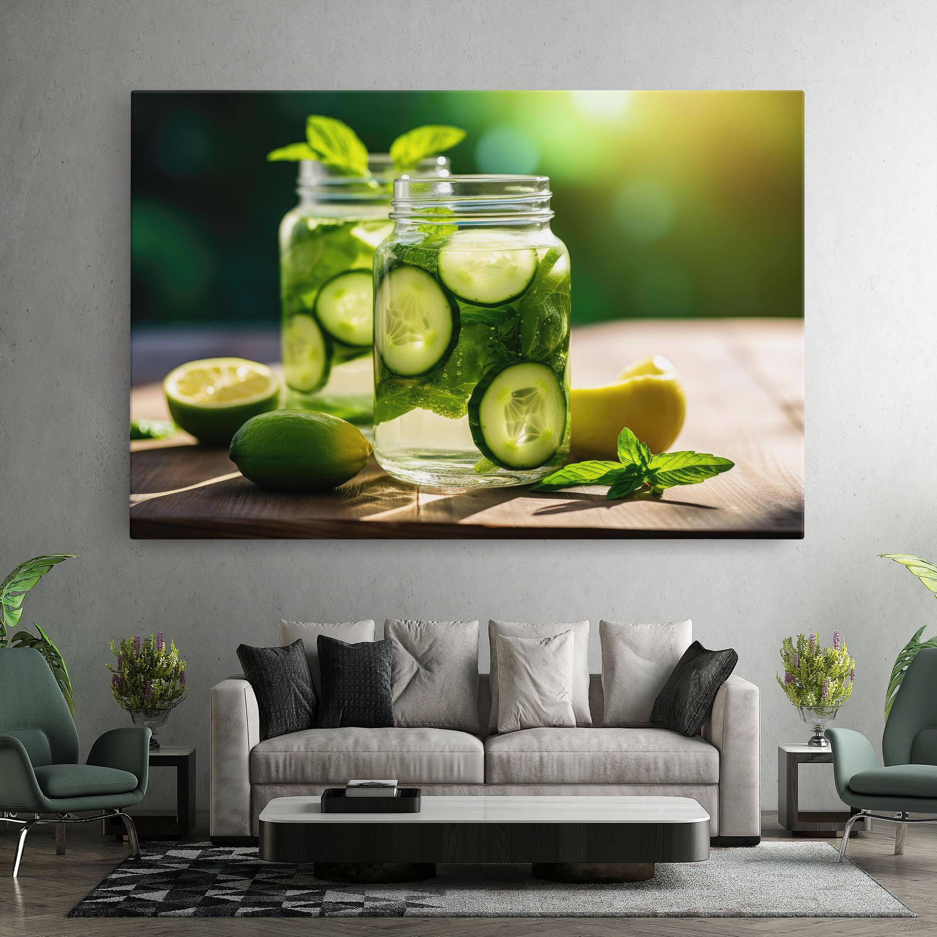 Cold Drink Cucumber mockup 7