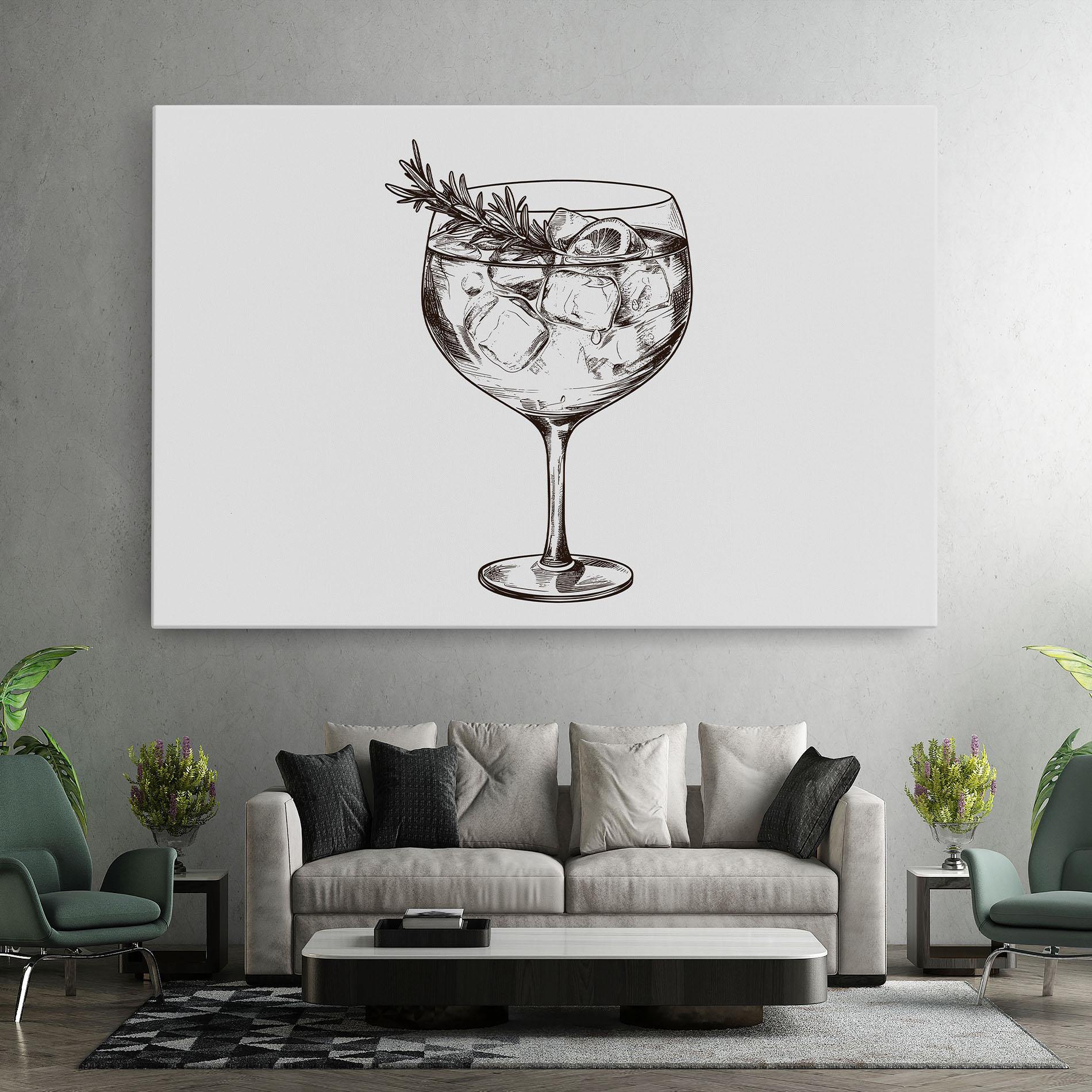 Tablou Canvas Gintonic mockup 7