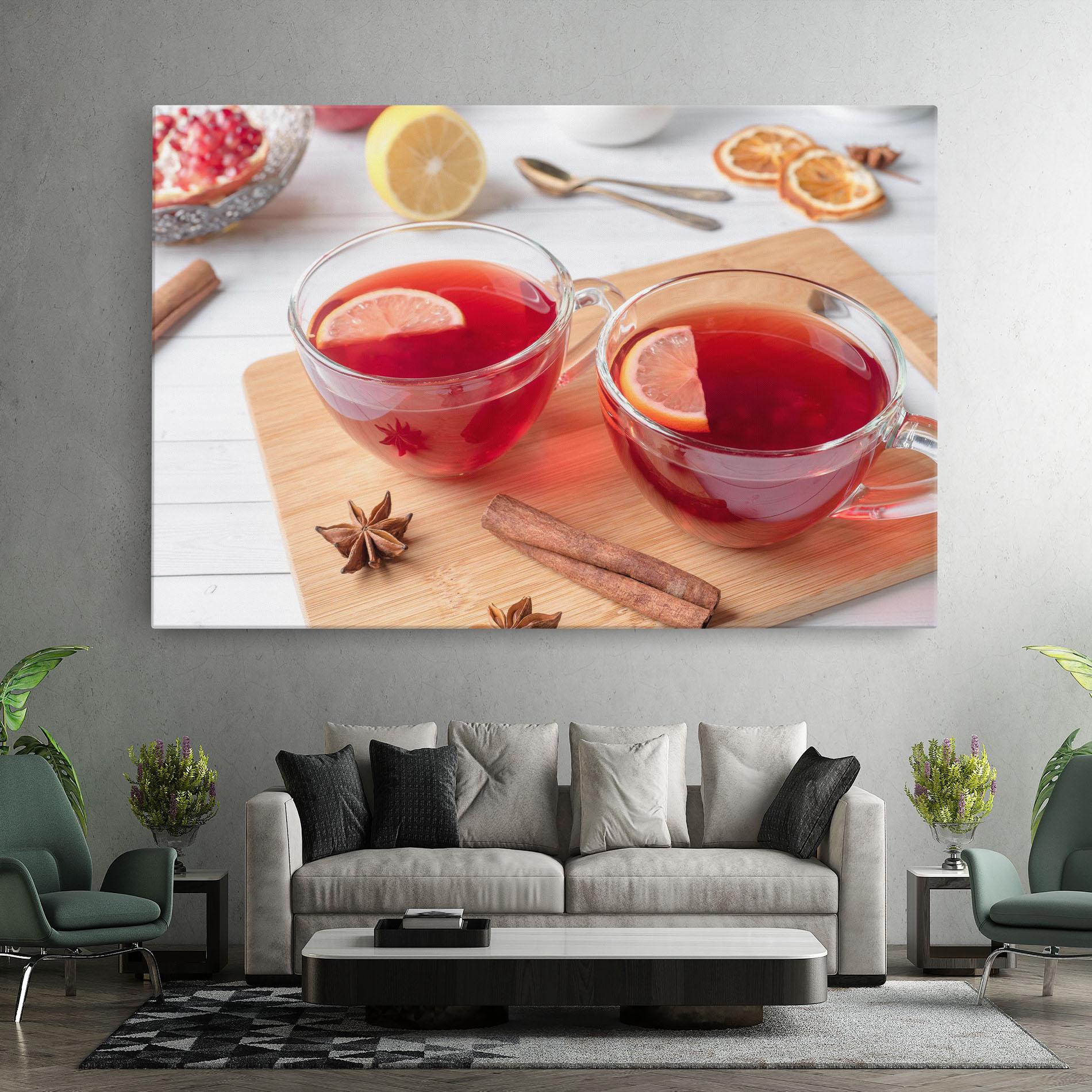 Tablou Canvas Pomegranate Lemon mockup 7