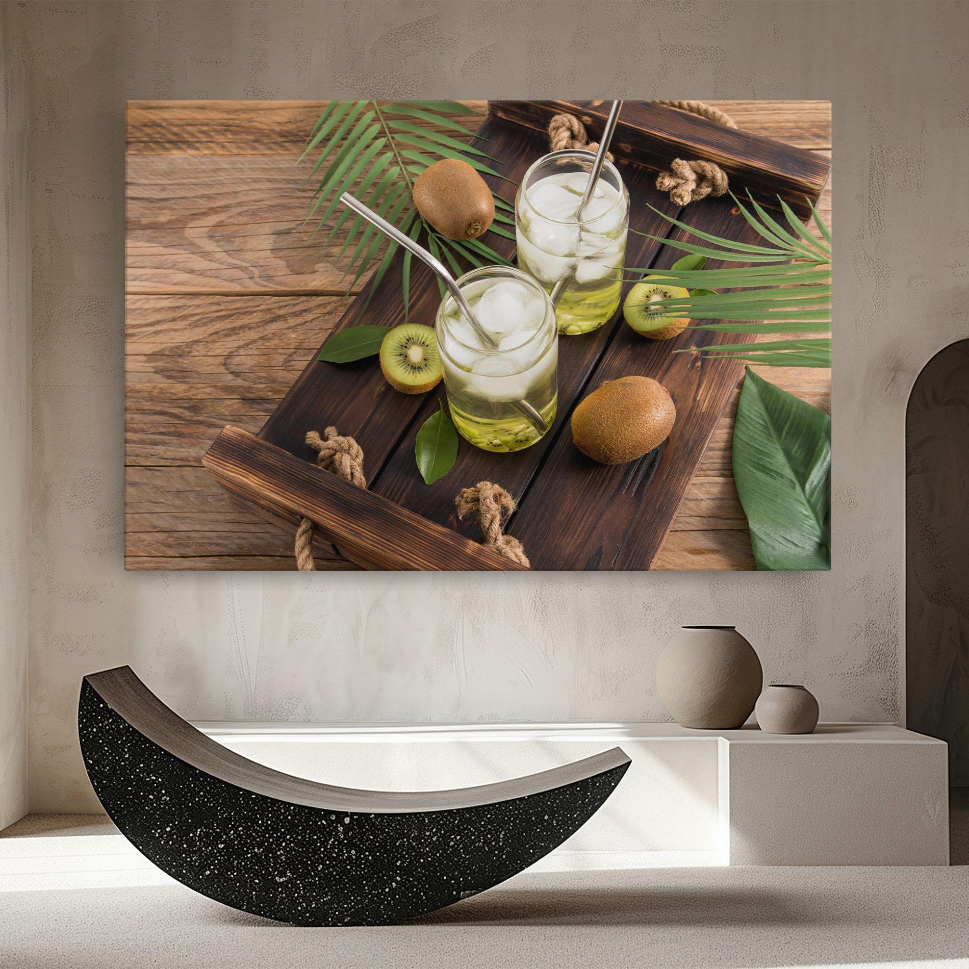 Tablou Canvas Kiwi Drinks mockup 8