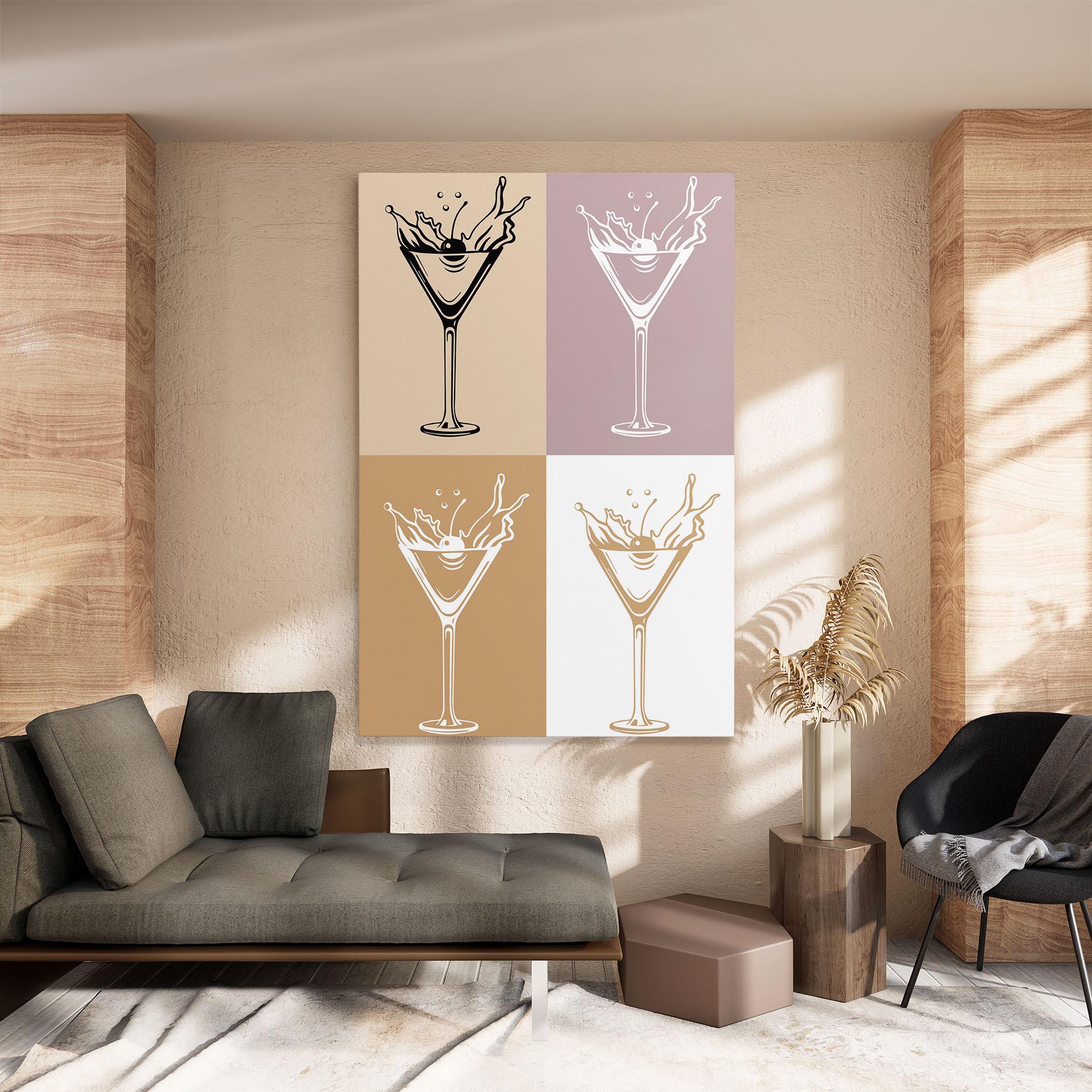 Tablou Canvas Drinks Mix mockup 8