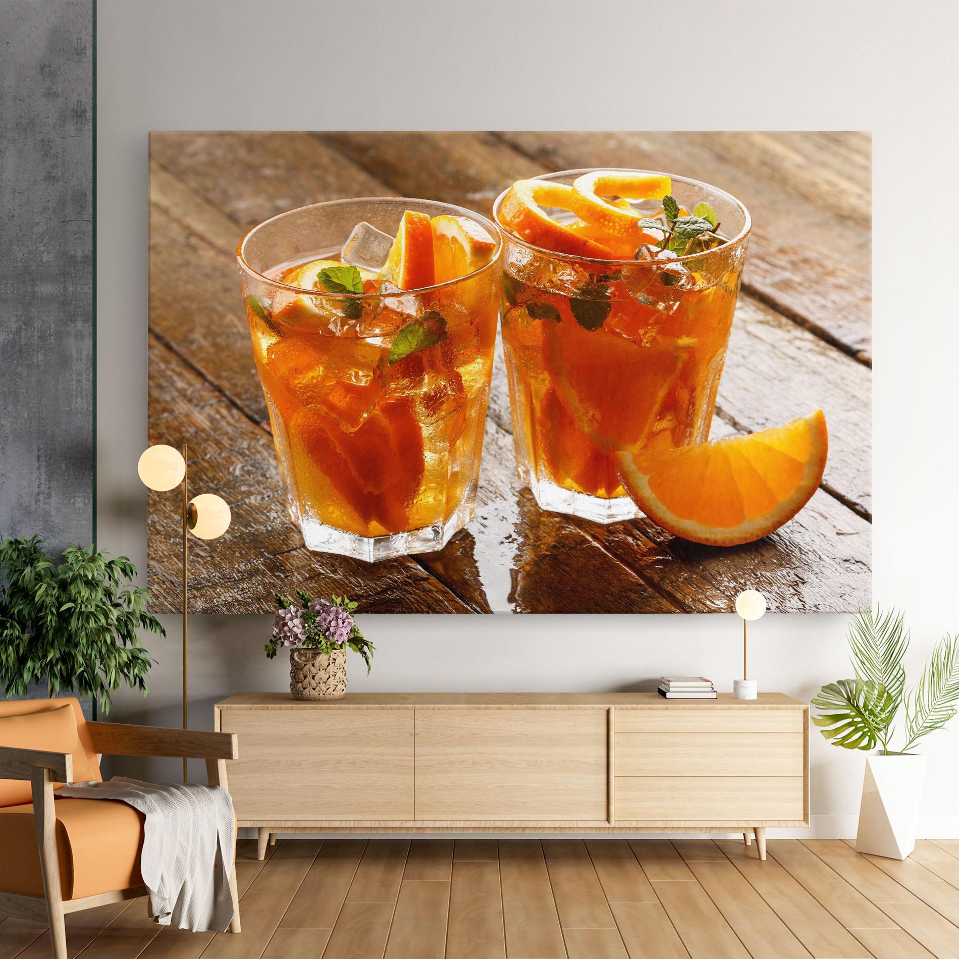 Tablou Canvas Orange Lemonade mockup 9