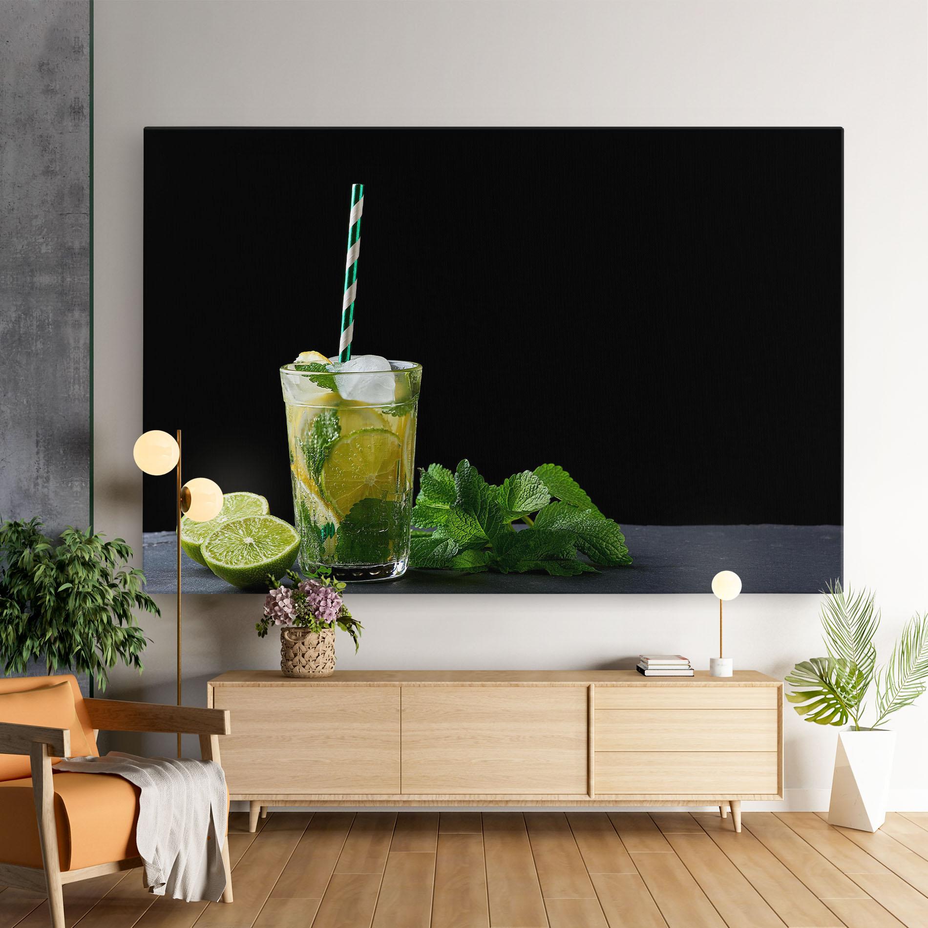 Tablou Canvas Refreshing Drink mockup 9