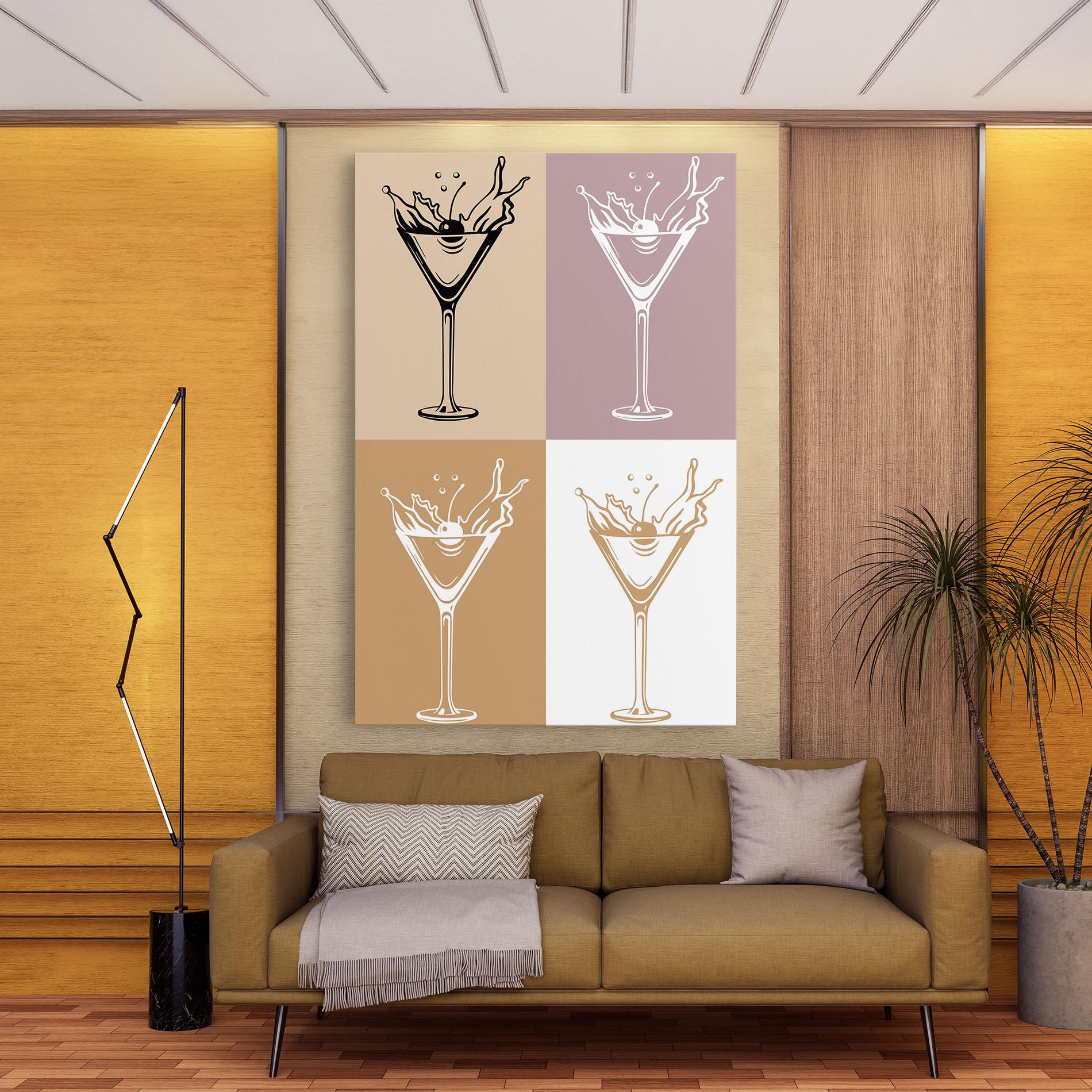 Tablou Canvas Drinks Mix mockup 9