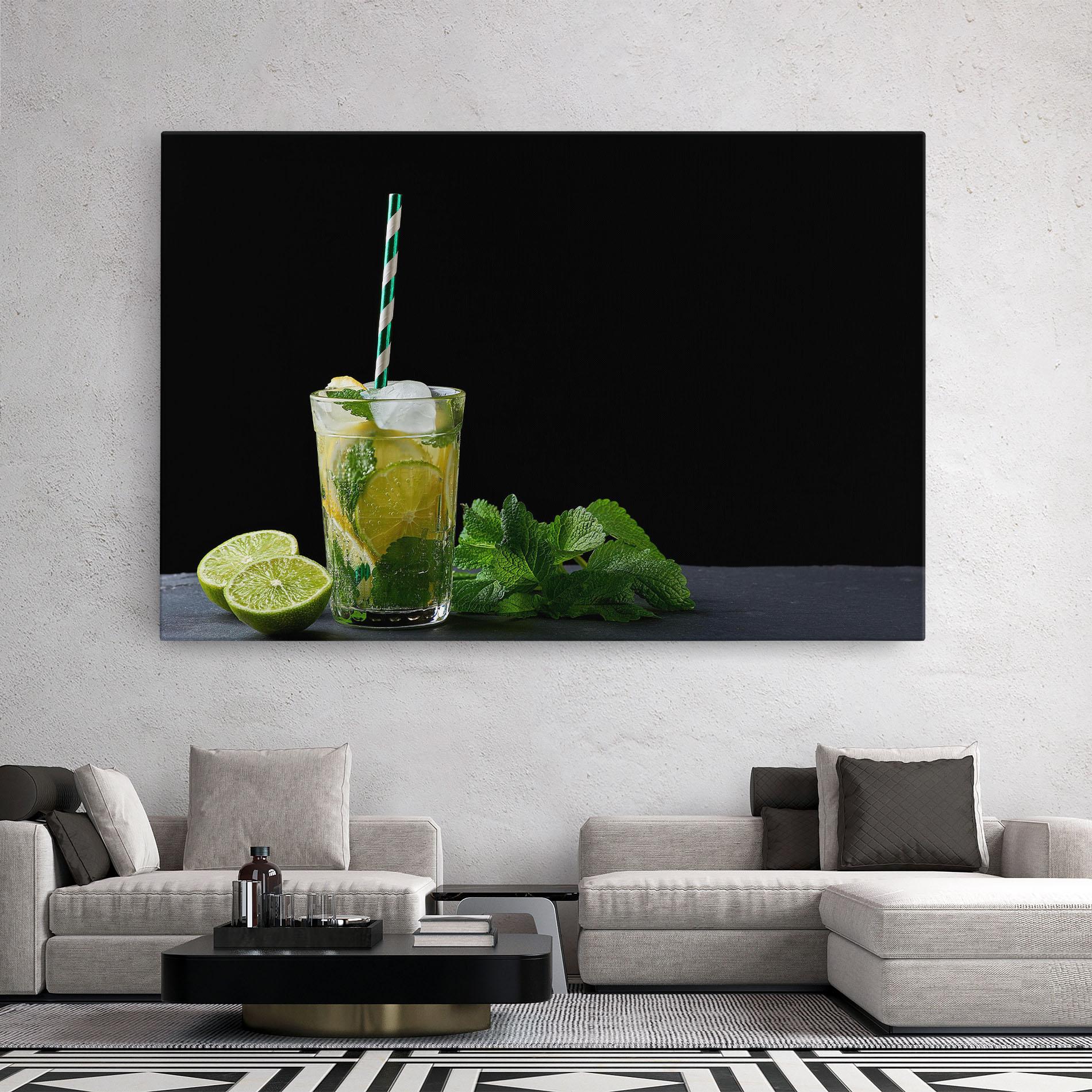 Tablou Canvas Refreshing Drink mockup 2