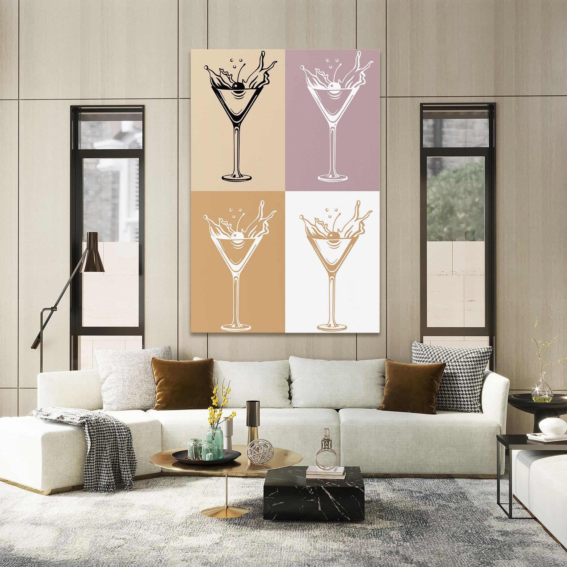 Tablou Canvas Drinks Mix mockup 2