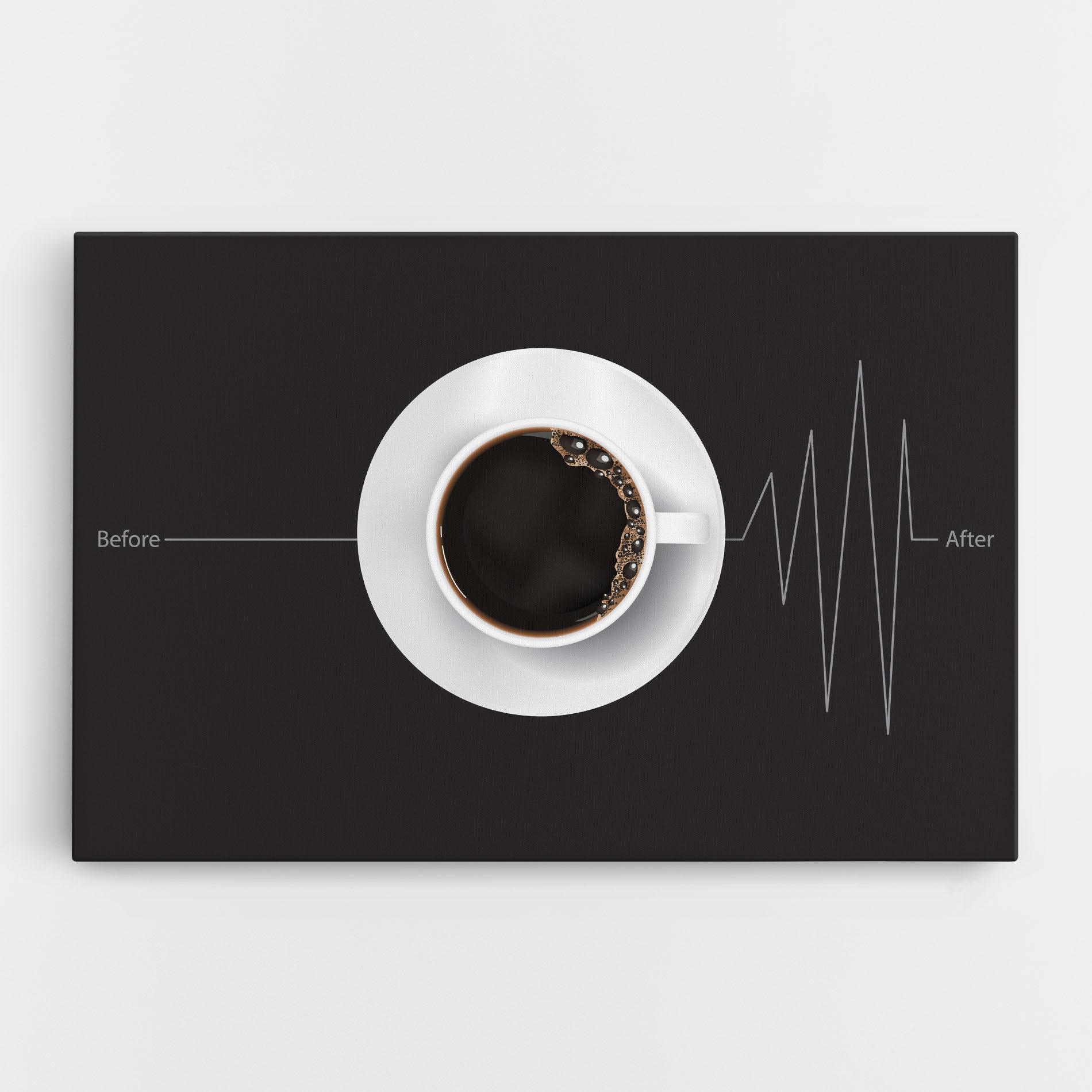 Tablou Canvas After Coffee mockup 0