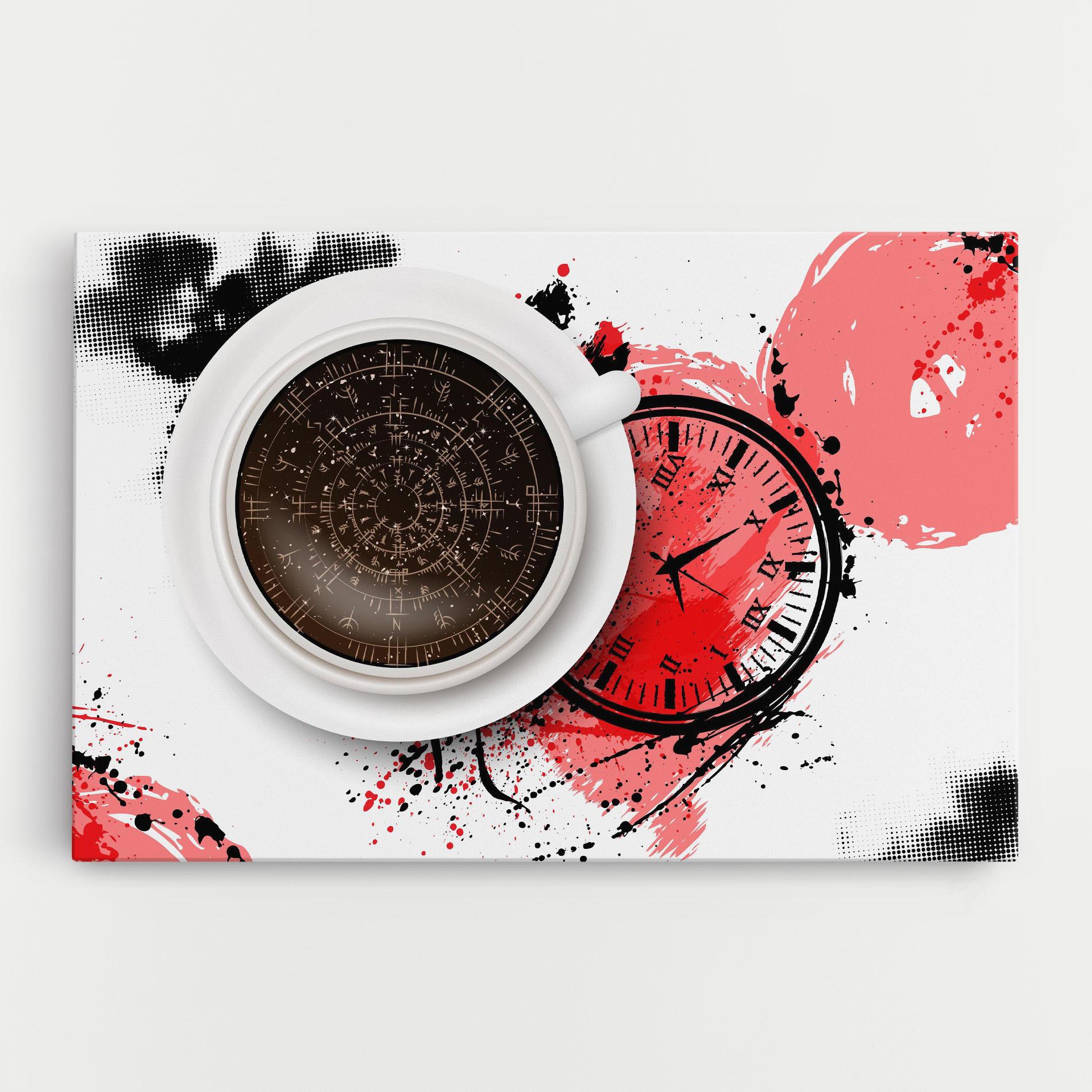 Tablou Canvas Coffee Reading mockup 0