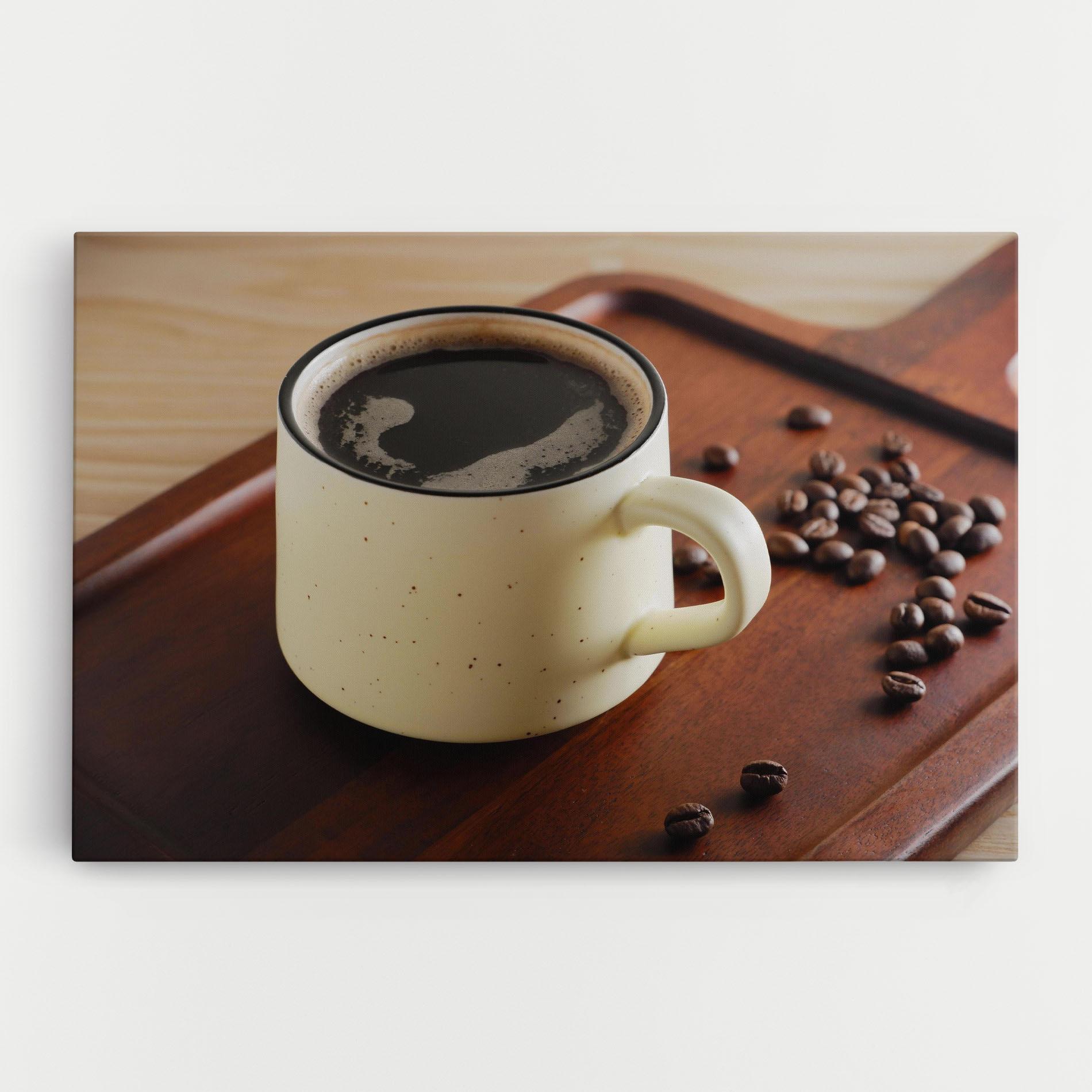 Tablou Canvas Coffee Served mockup 0