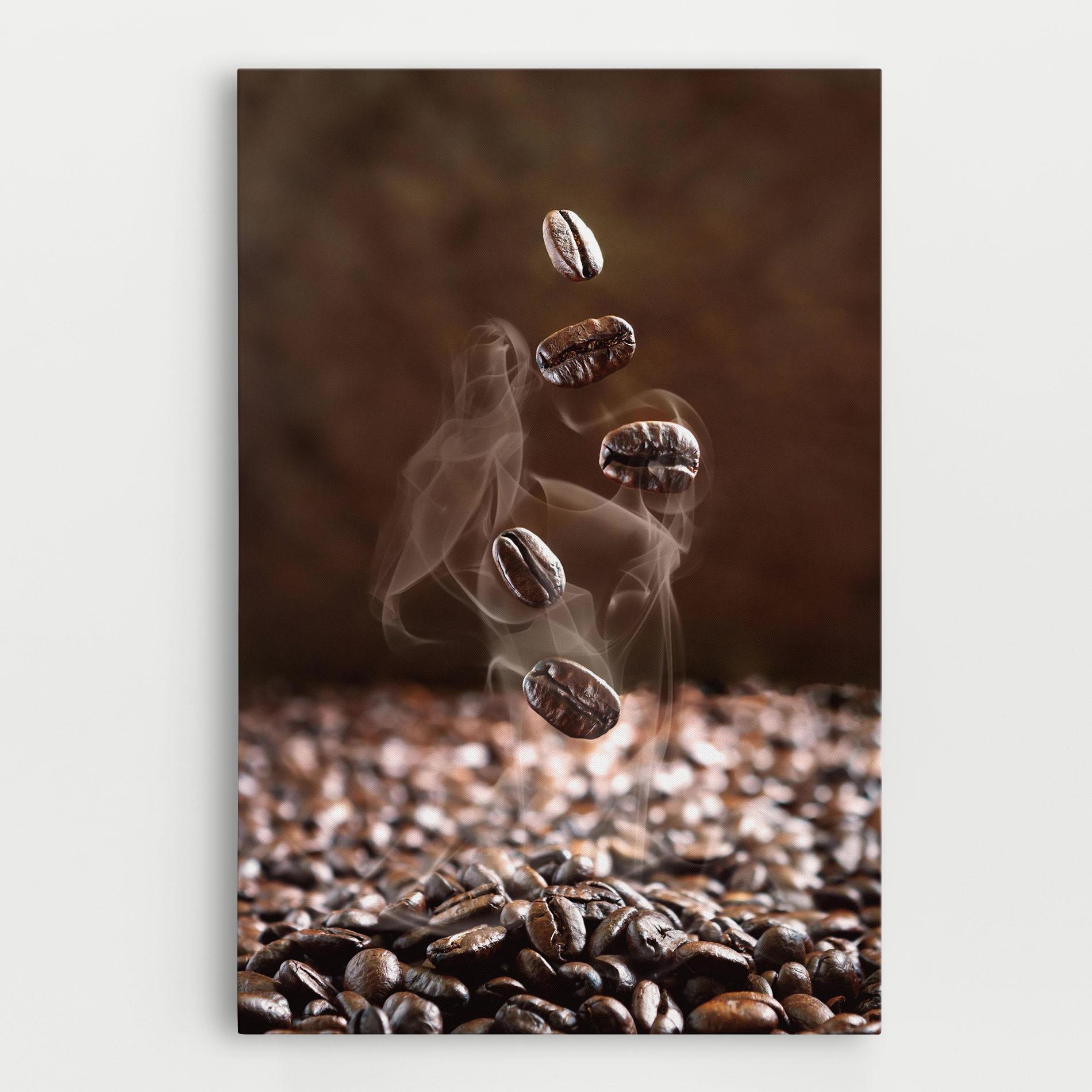 Tablou Canvas Close Up Falling Beans mockup 0
