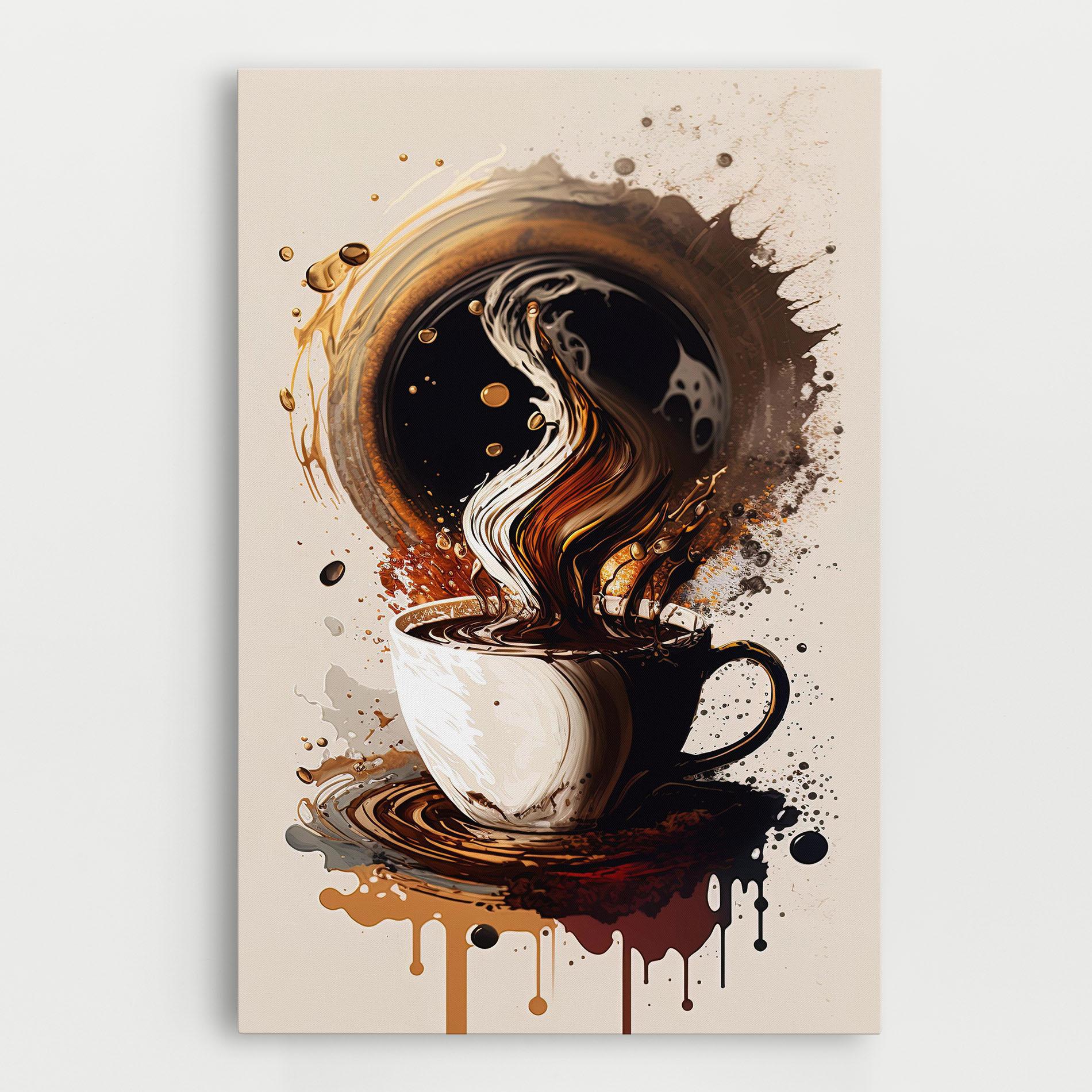 Tablou Canvas Coffee Art mockup 0
