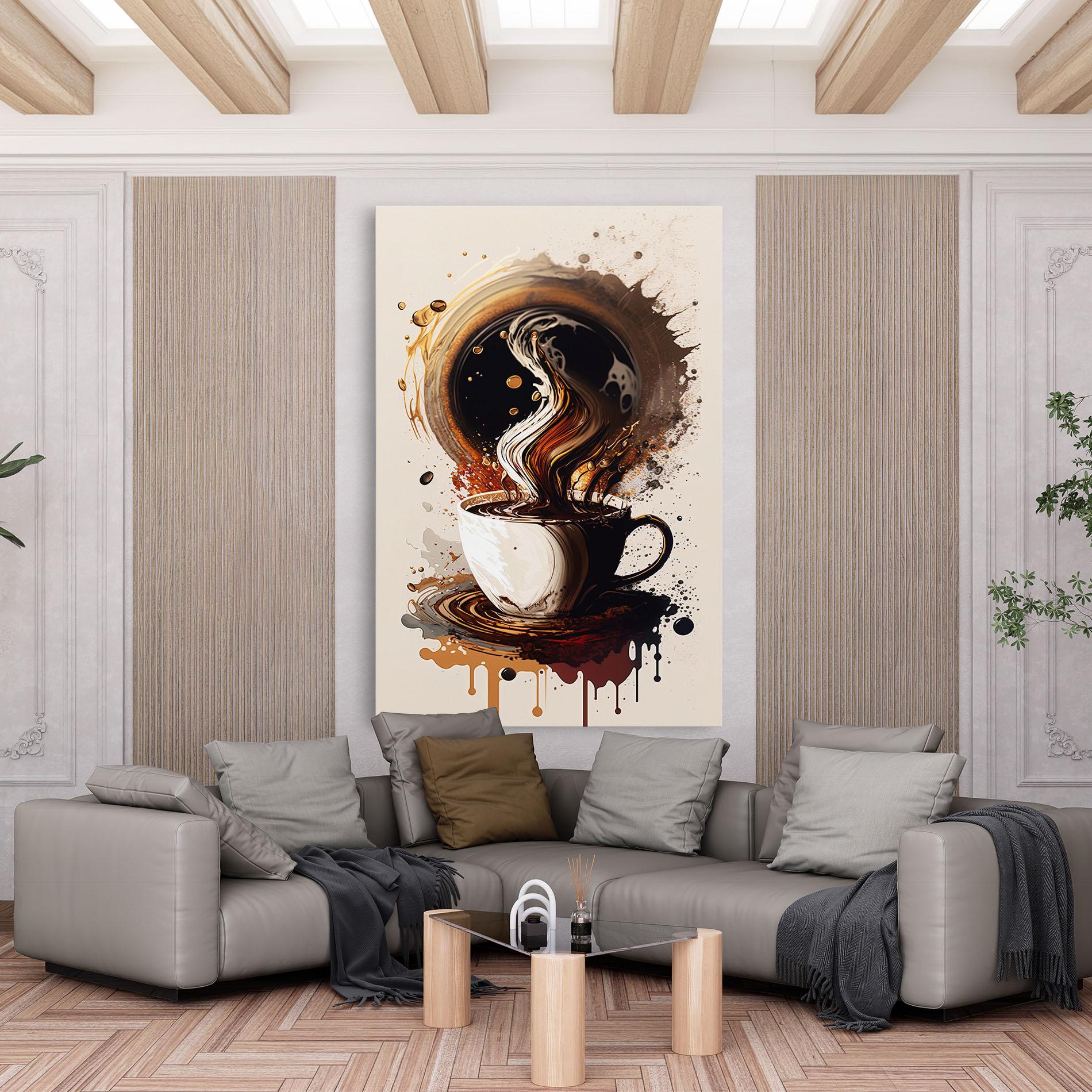 Tablou Canvas Coffee Art mockup 6