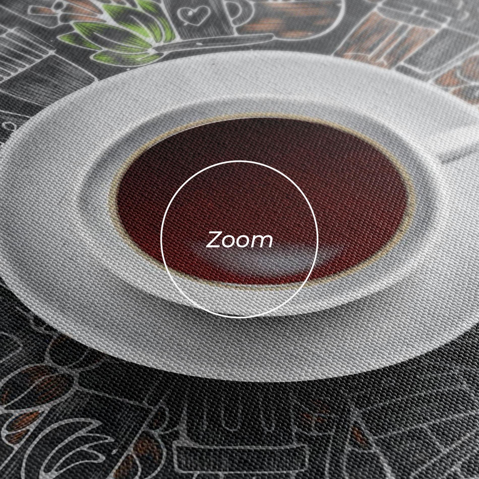 Tablou Canvas Black Board Coffee mockup 3